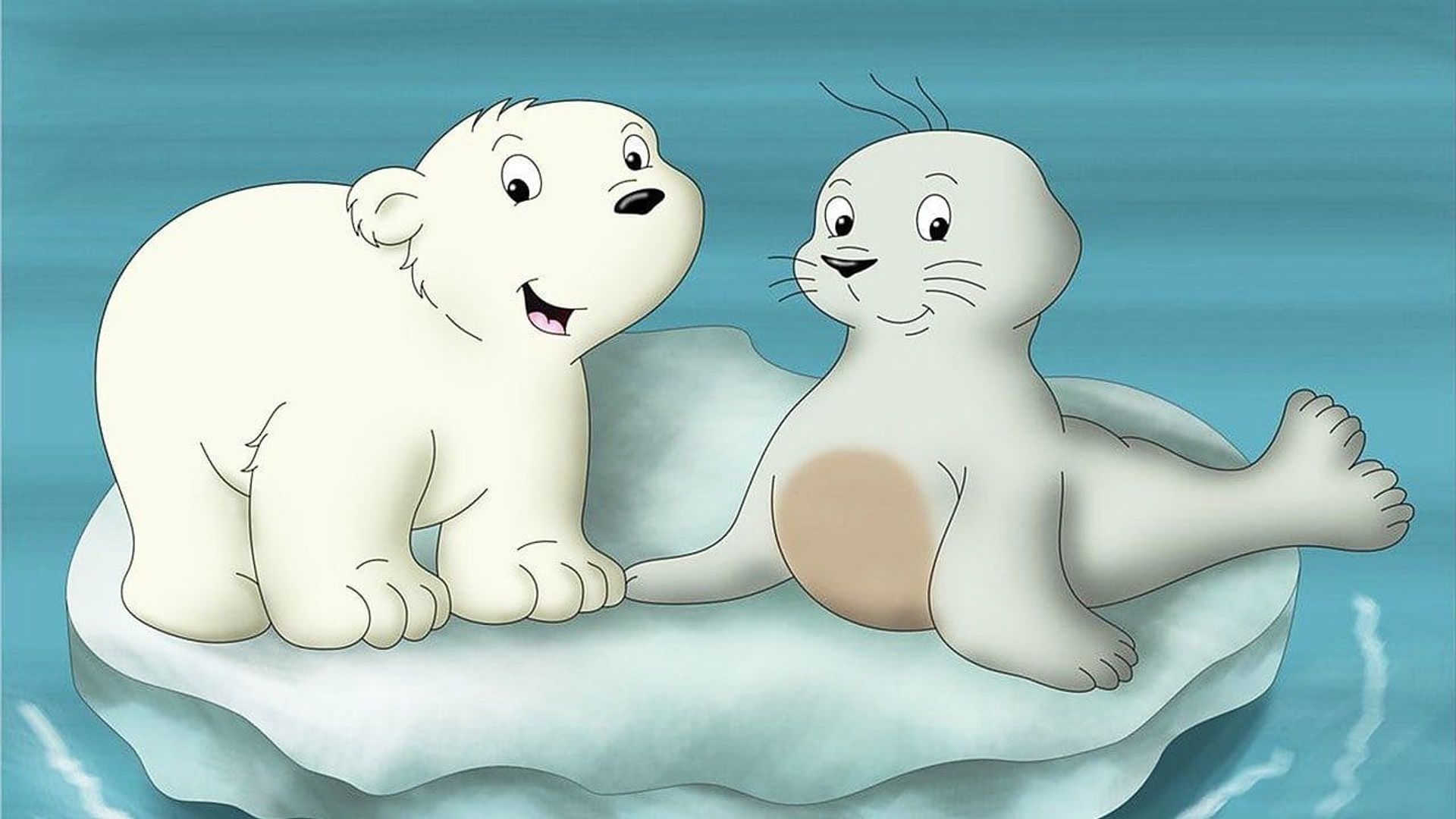 The Little Polar Bear 2: The Mysterious Island background