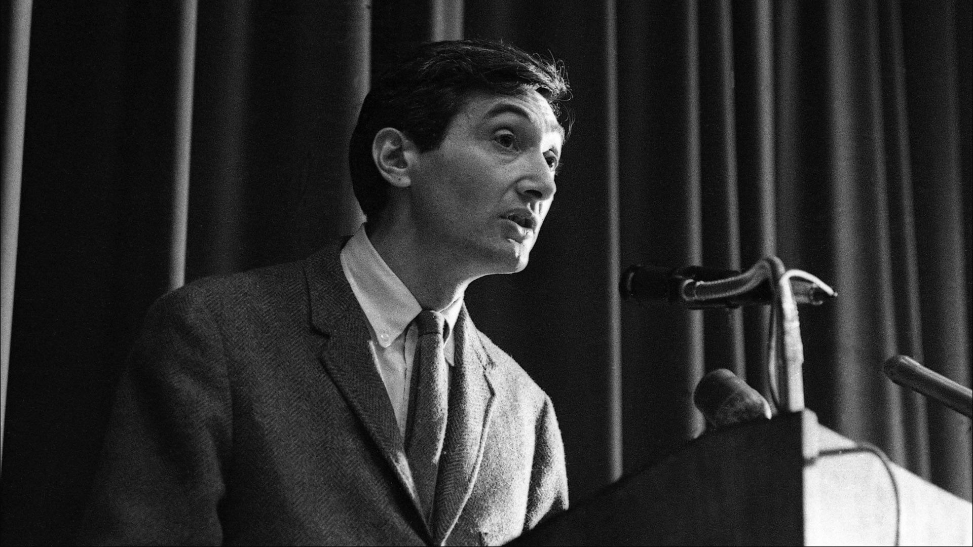Howard Zinn: You Can't Be Neutral on a Moving Train background
