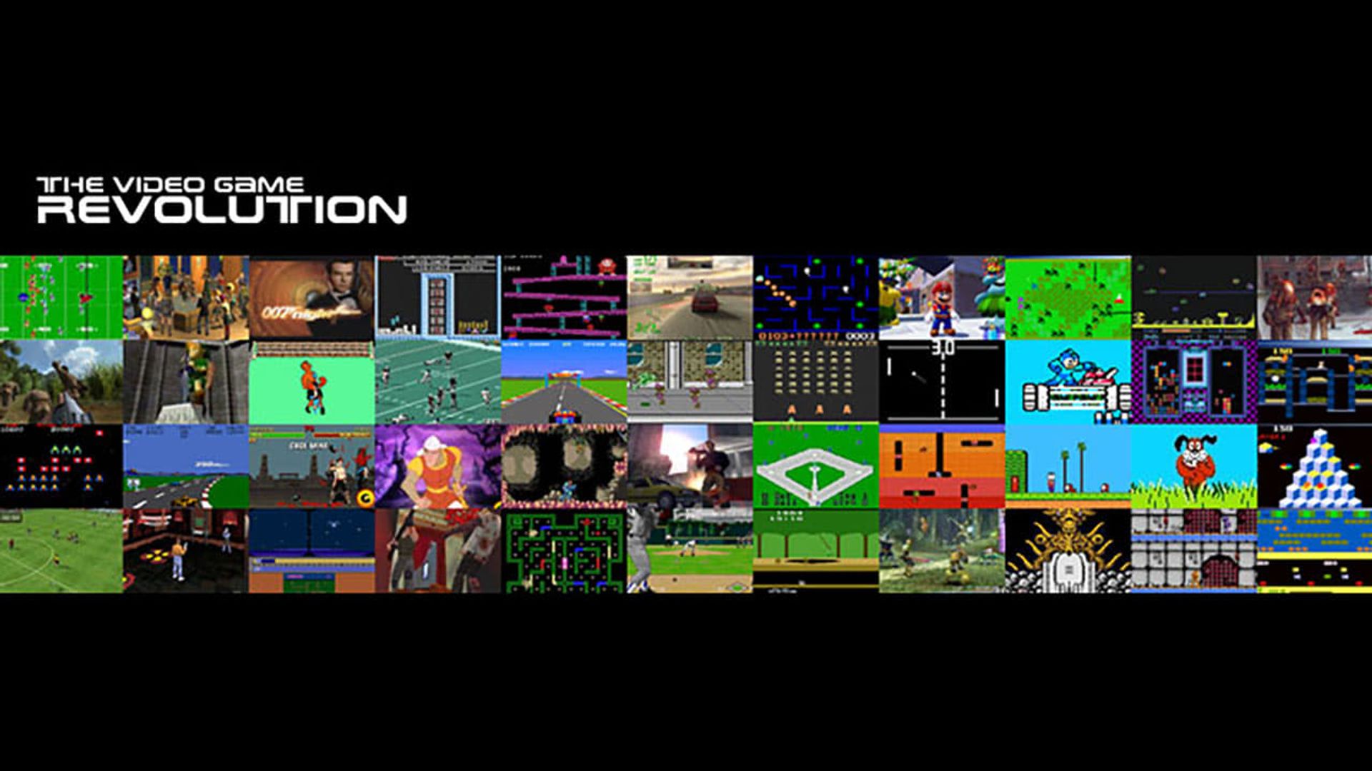The Video Game Revolution background