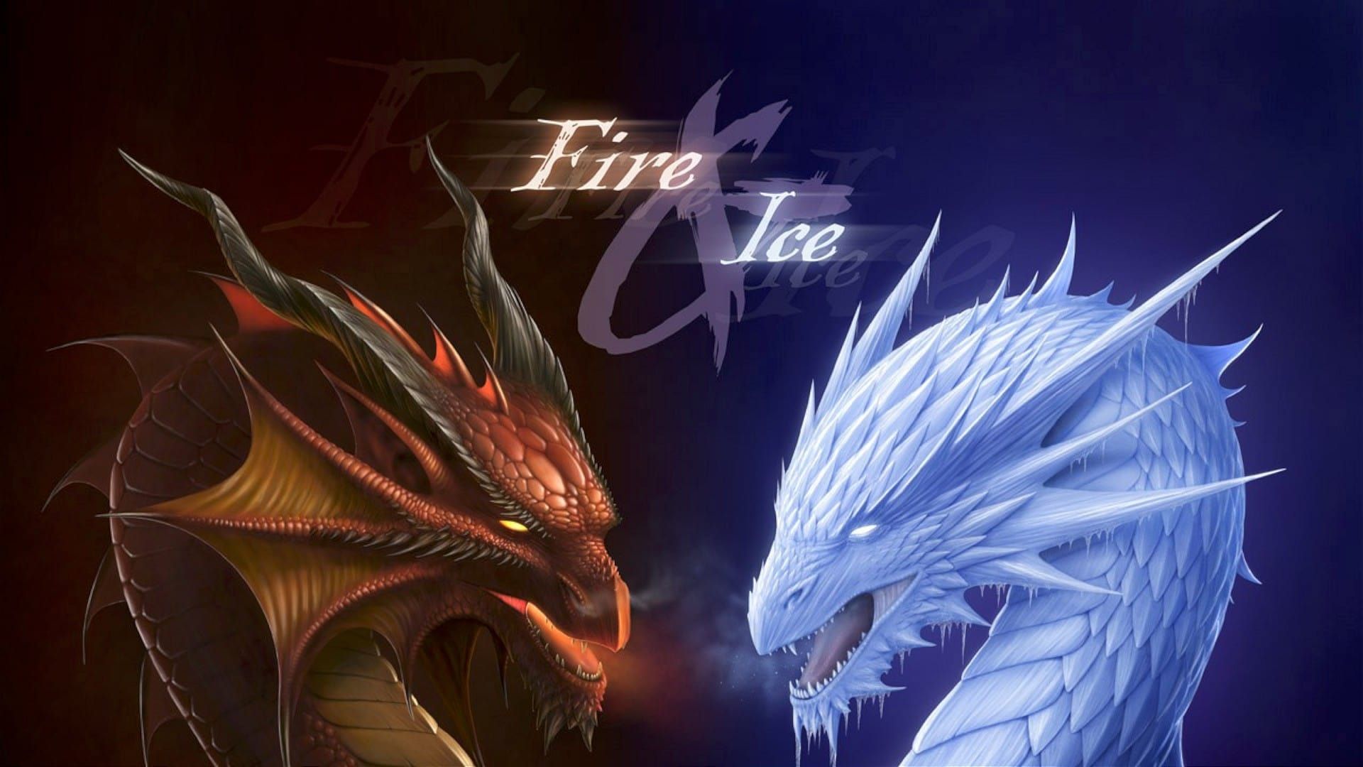 Dragons: Fire & Ice background