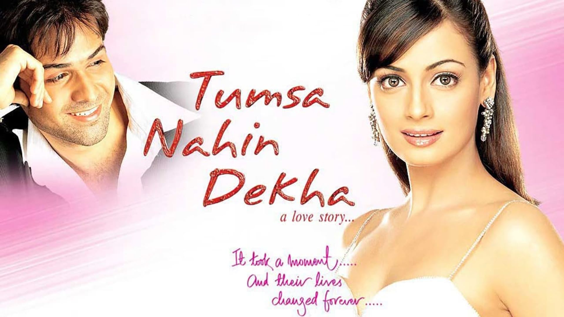 Tumsa Nahin Dekha background