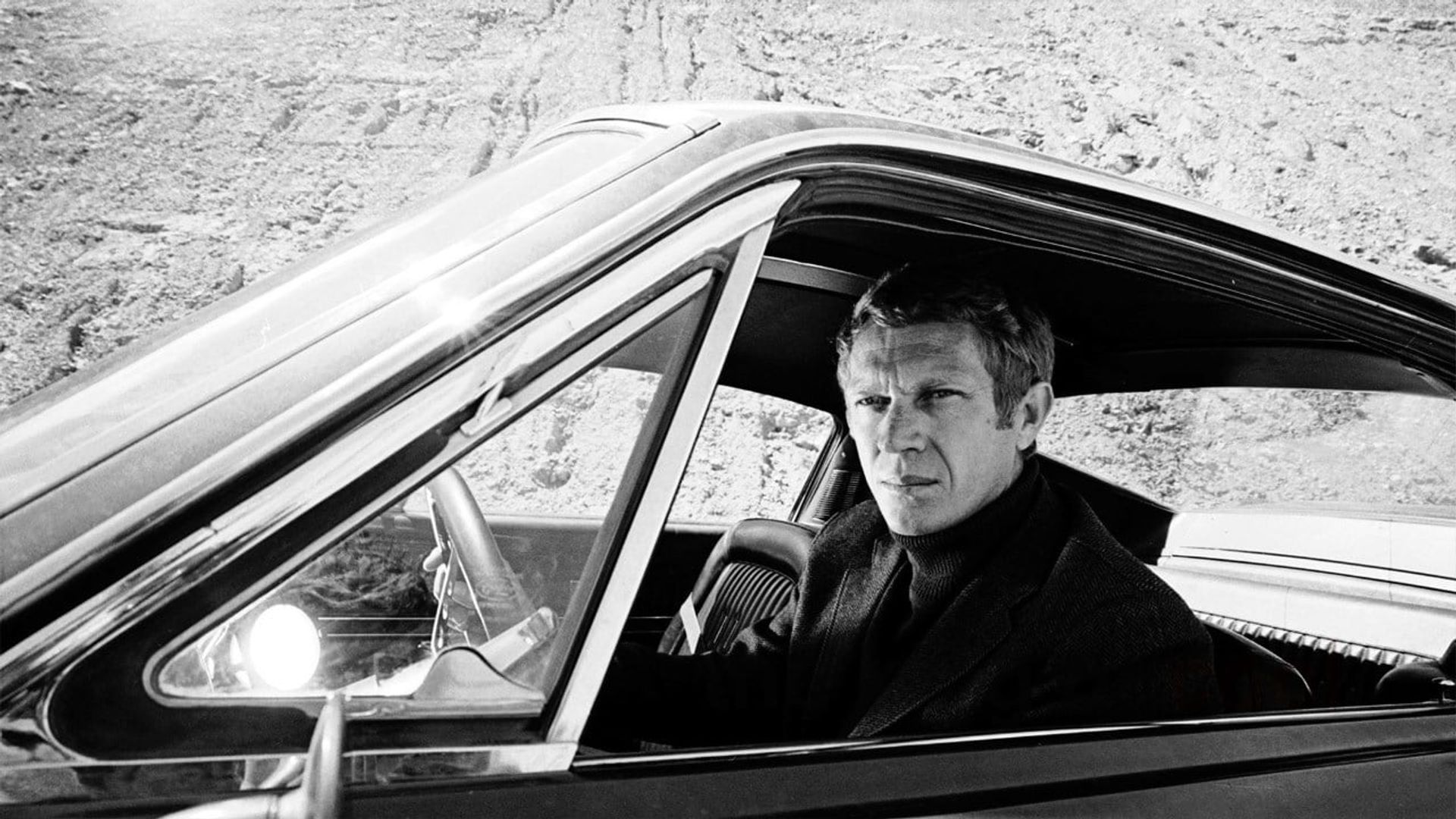 Steve McQueen: The Essence of Cool background