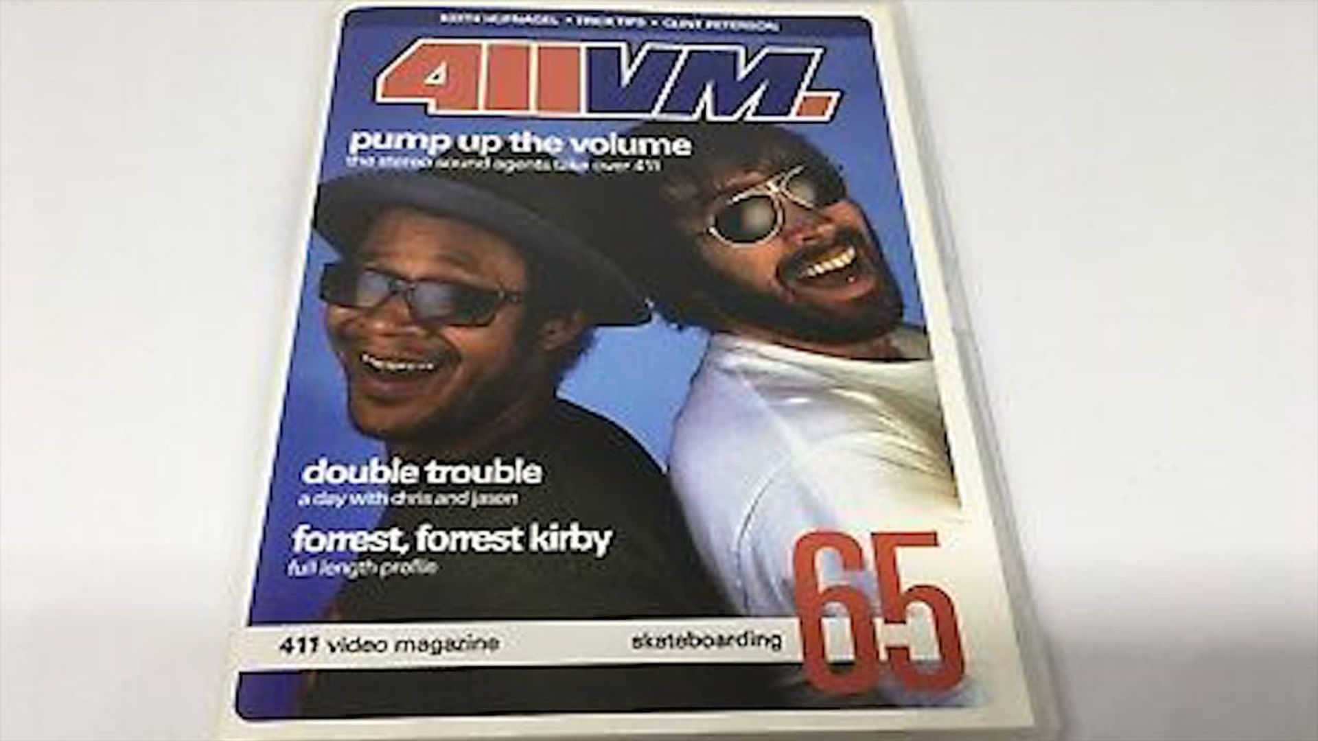 411VM Skateboarding Issue 65 background