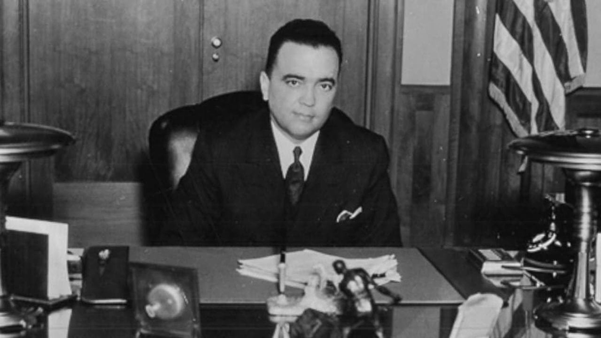 The Secret File of J. Edgar Hoover background