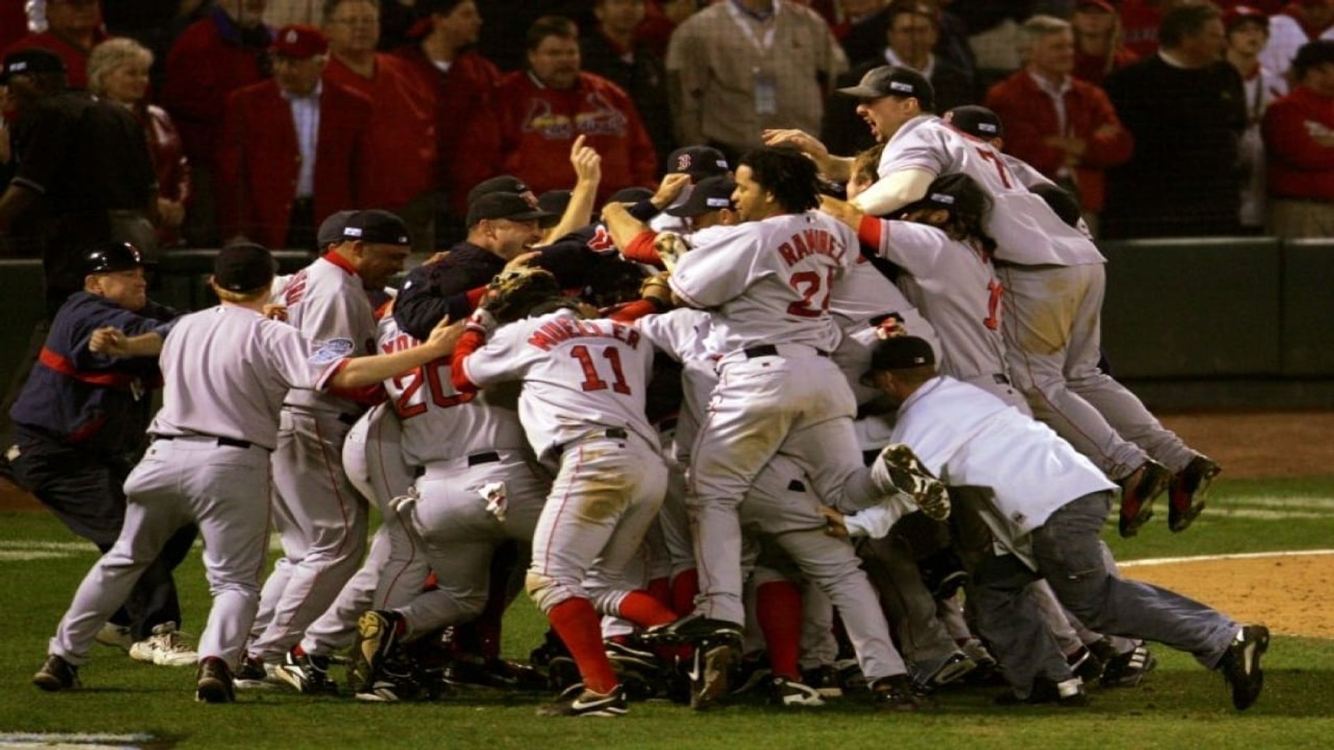 Faith Rewarded: The Historic Season of the 2004 Boston Red Sox background