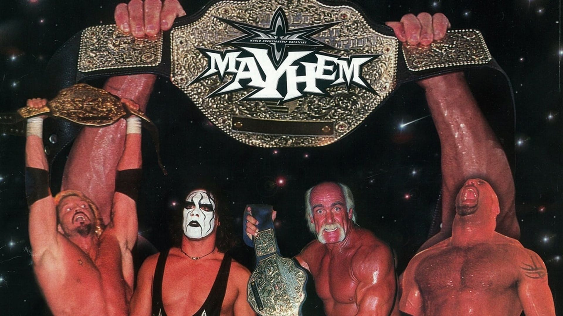 WCW Mayhem background