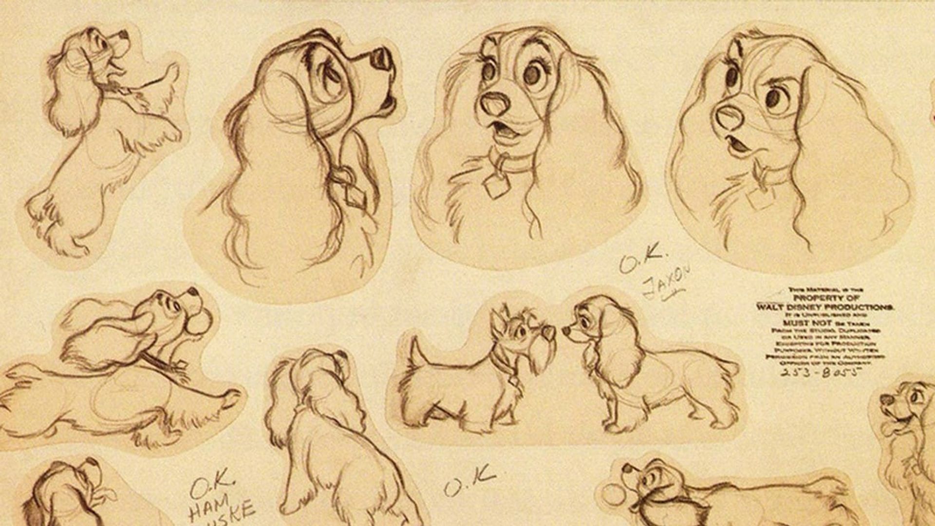 Lady's Pedigree: The Making of 'Lady and the Tramp' background