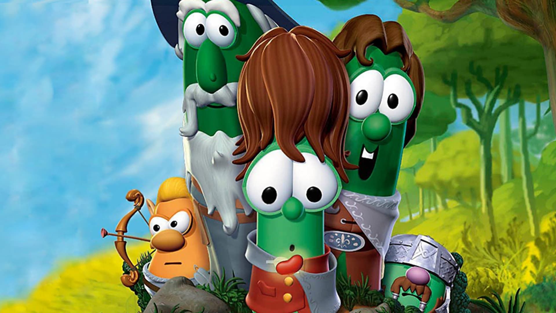 VeggieTales: Lord of the Beans background