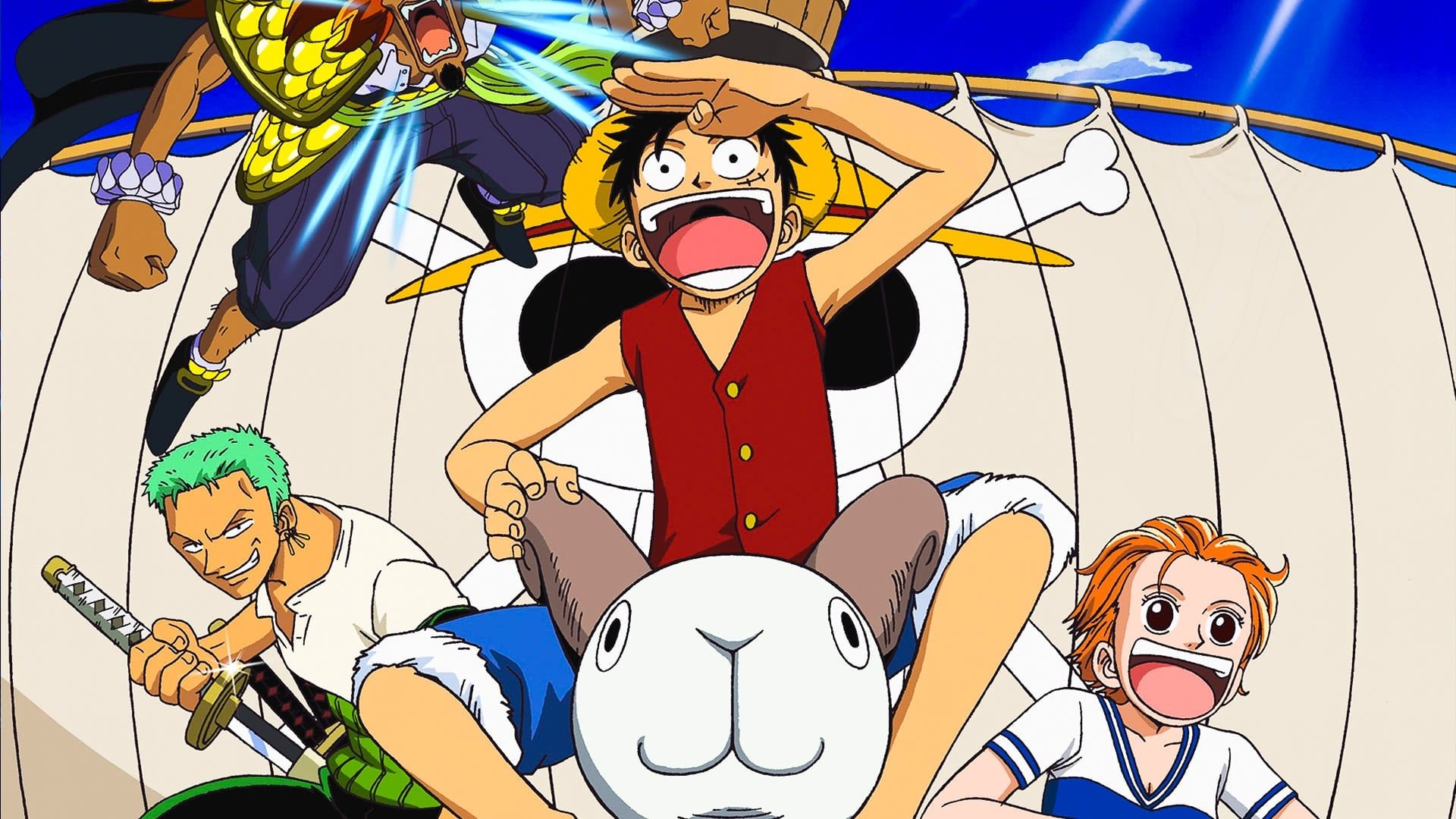 One Piece: The Movie background