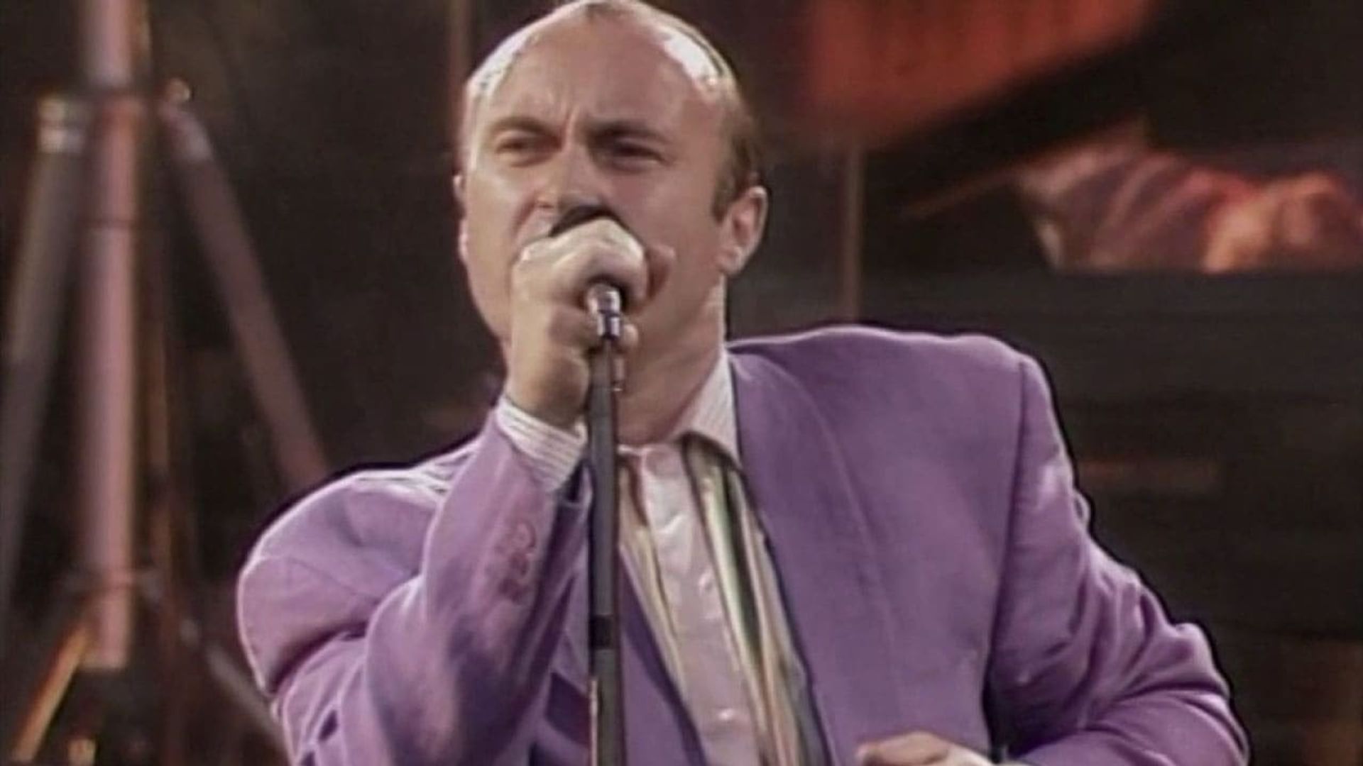 Phil Collins: Seriously Live background