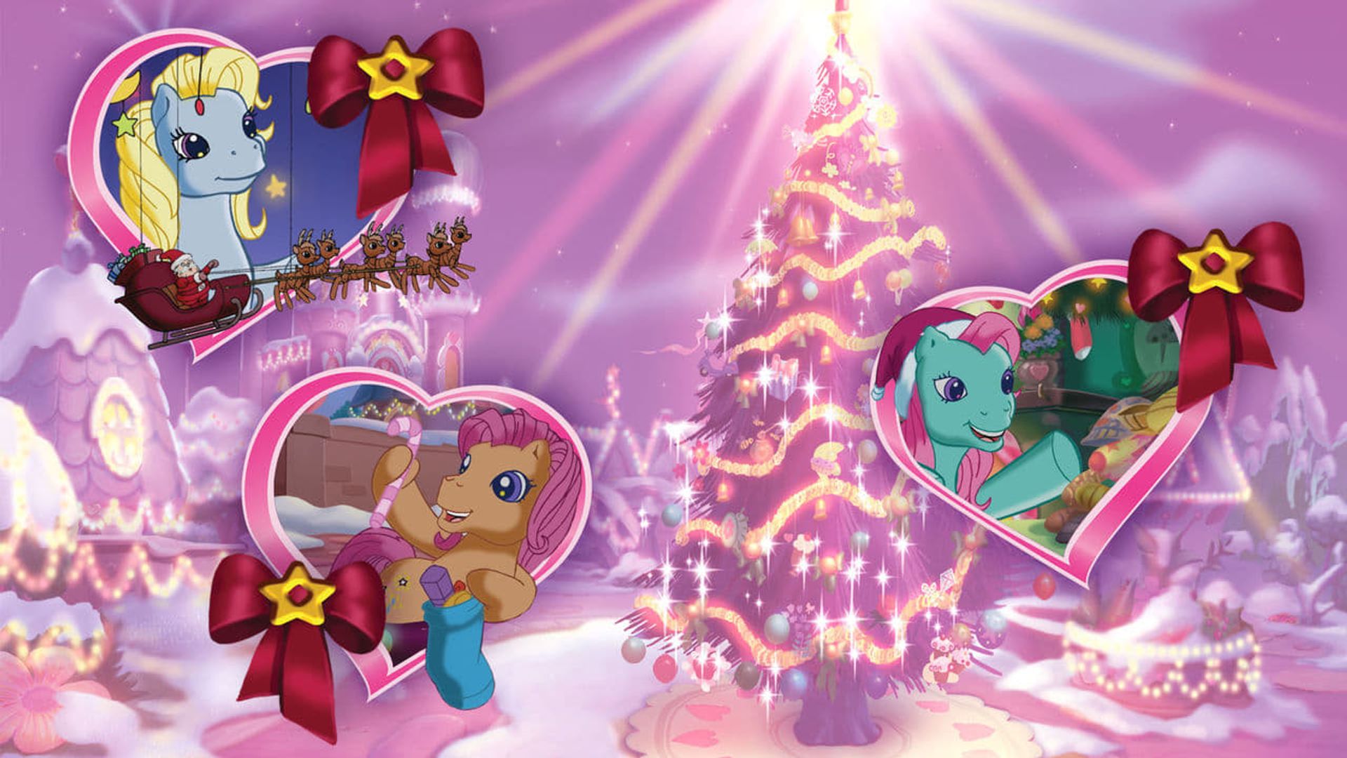 My Little Pony: A Very Minty Christmas background
