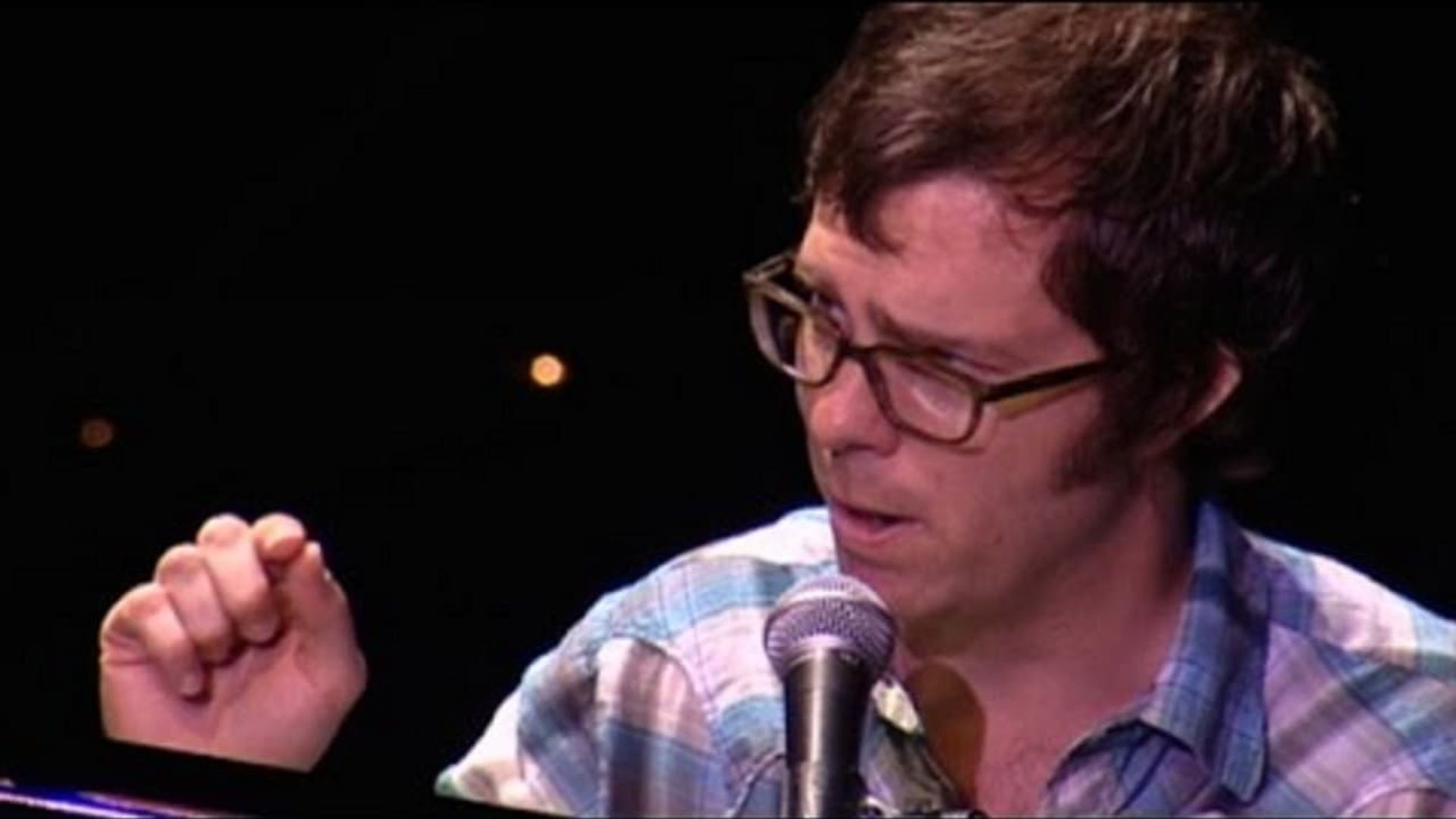 Ben Folds and Waso Live in Perth background