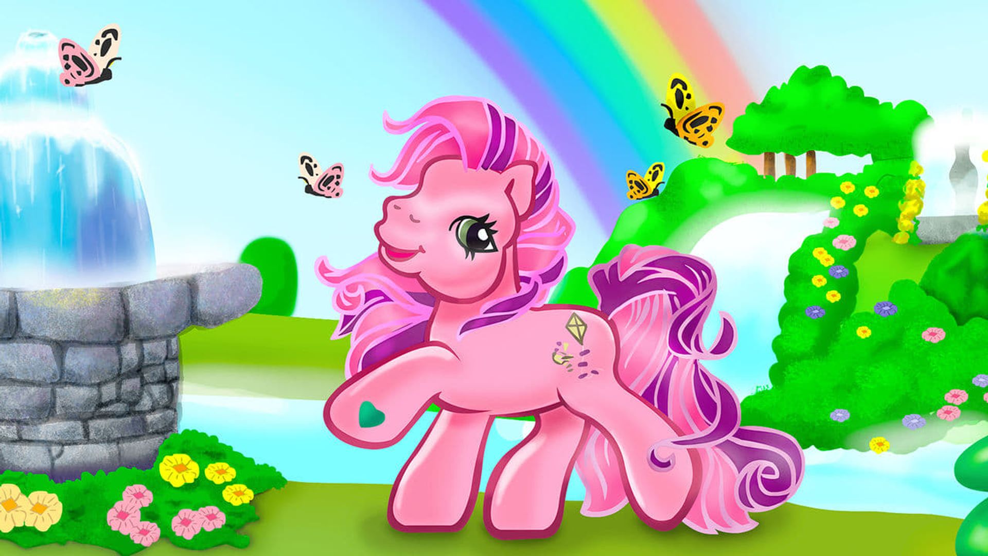 My Little Pony: Friends are Never Far Away background