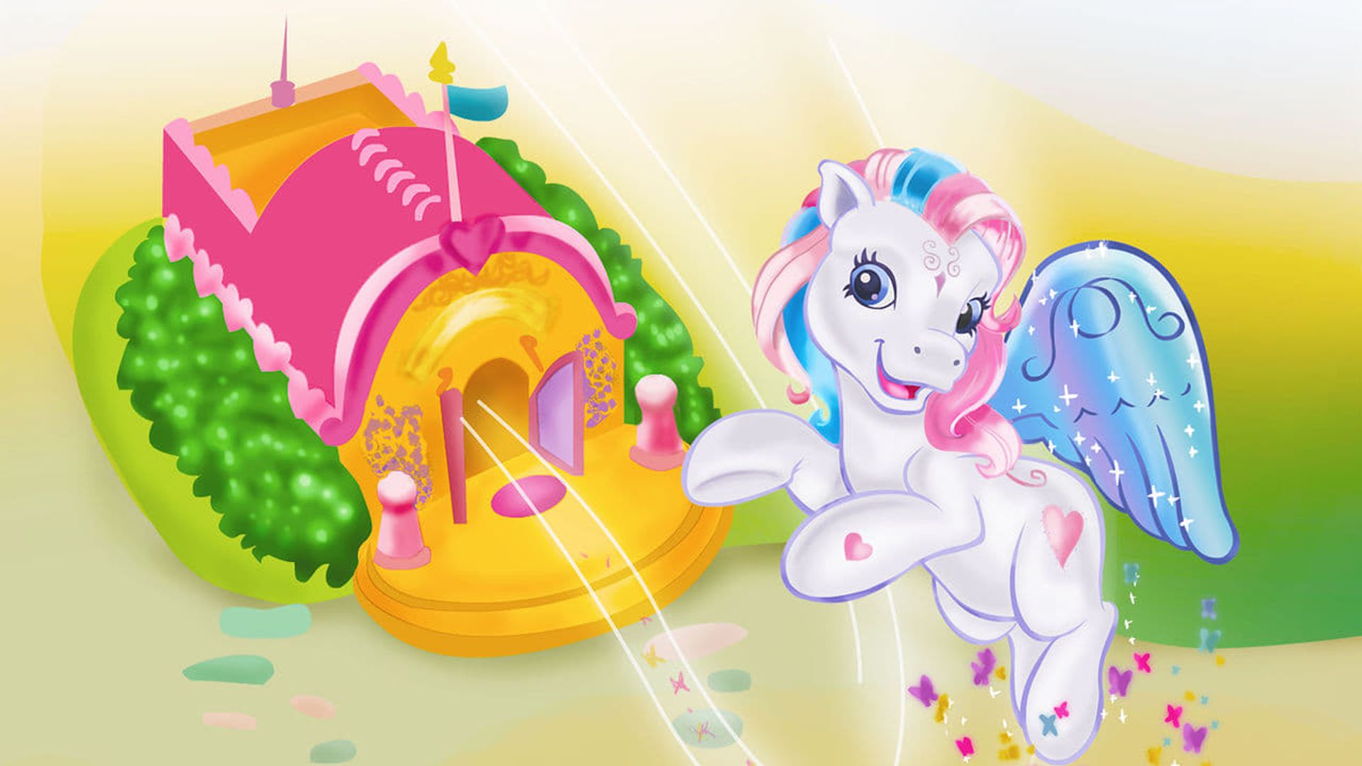 My Little Pony: Dancing in the Clouds background