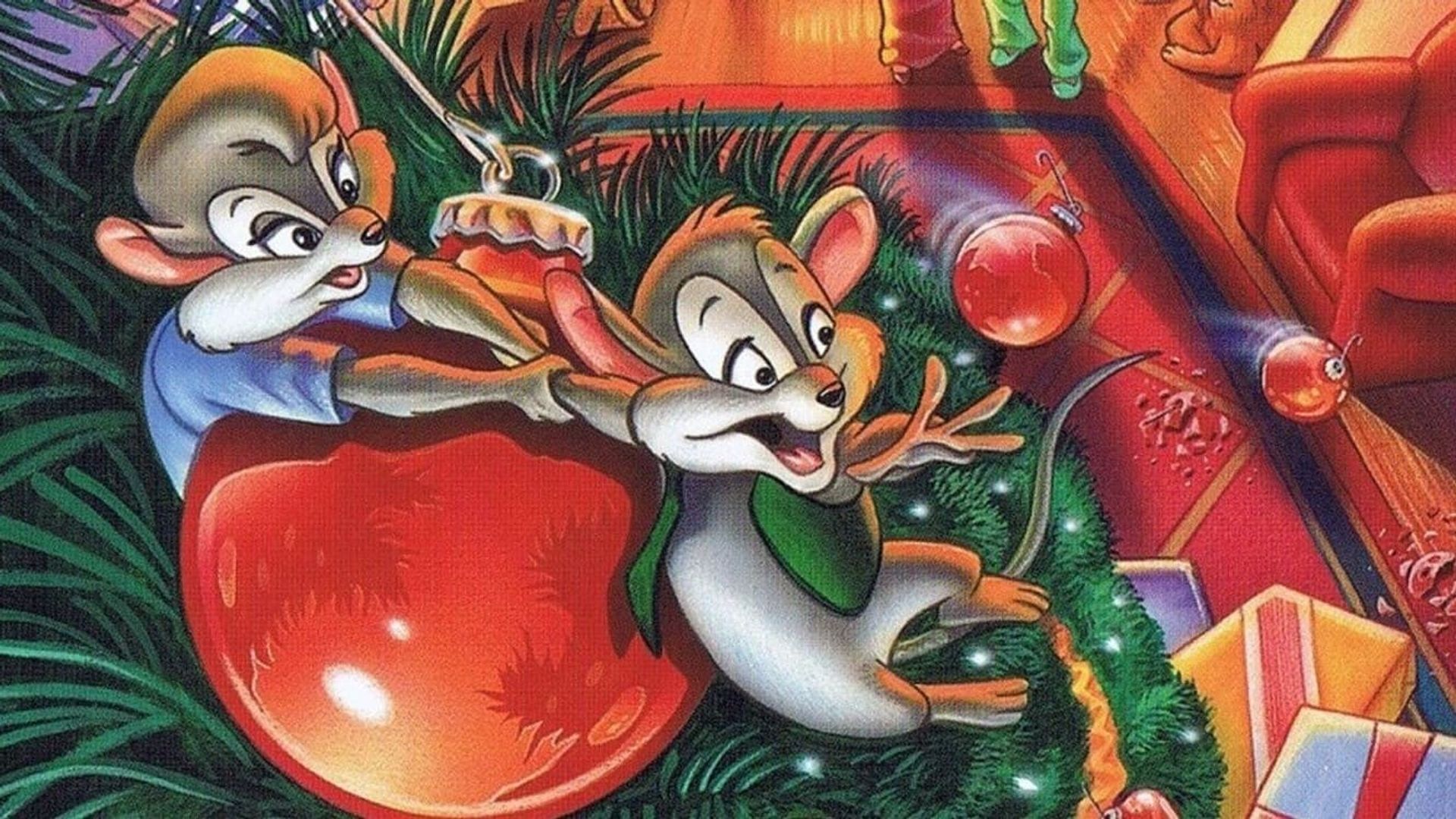 The Night Before Christmas: A Mouse Tale background