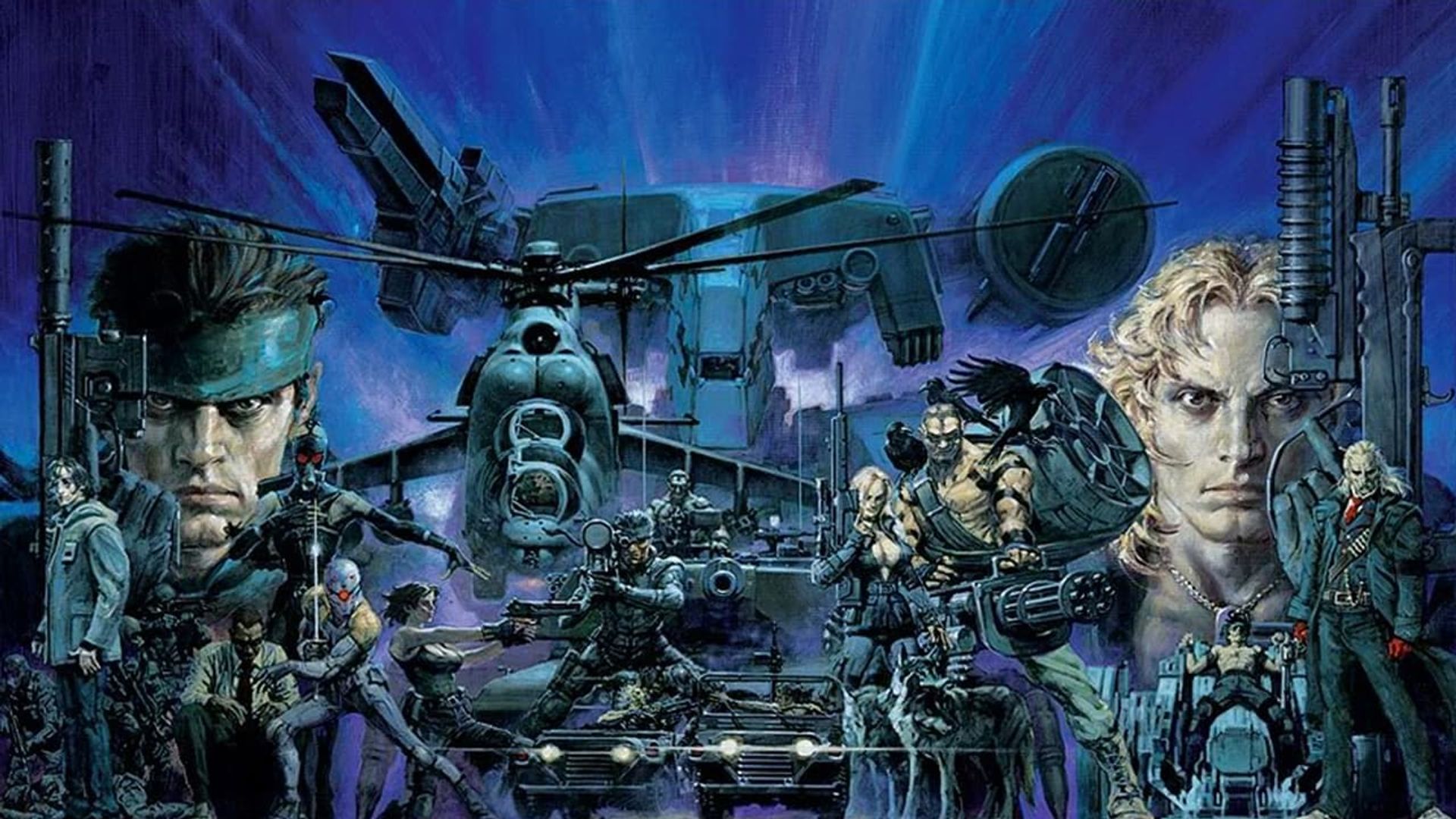 Metal Gear Saga Vol. 1 background