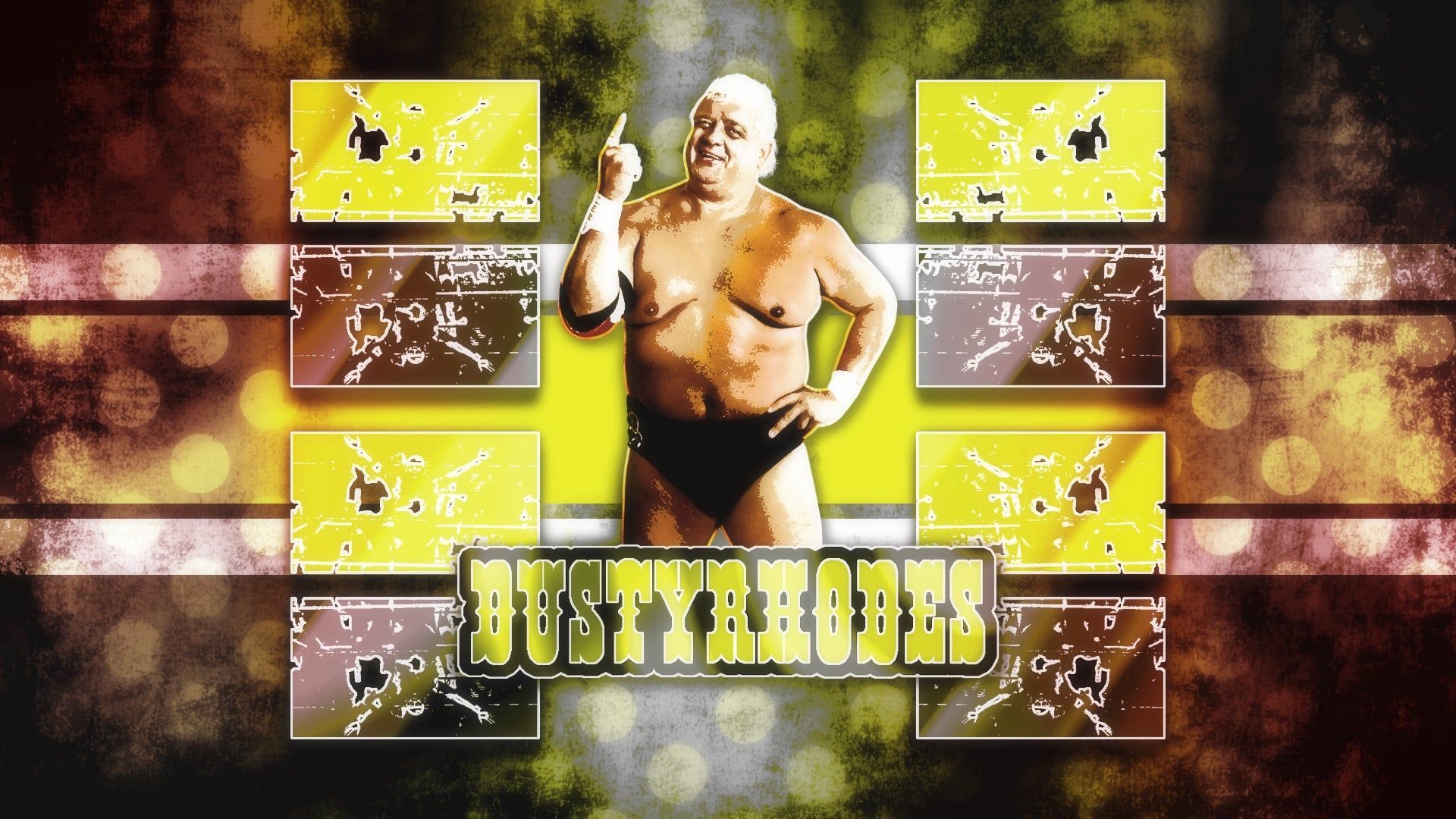 The American Dream: The Dusty Rhodes Story background