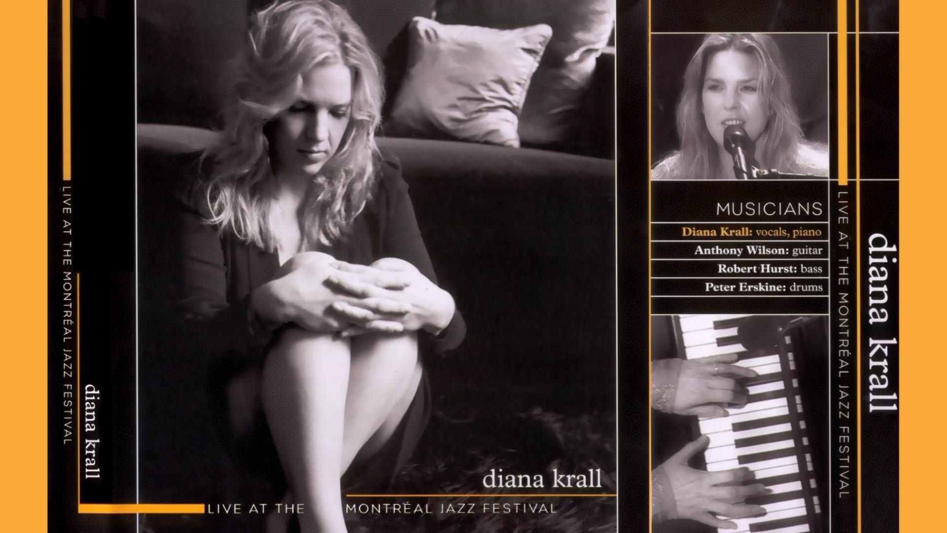 Diana Krall: Live at the Montreal Jazz Festival background