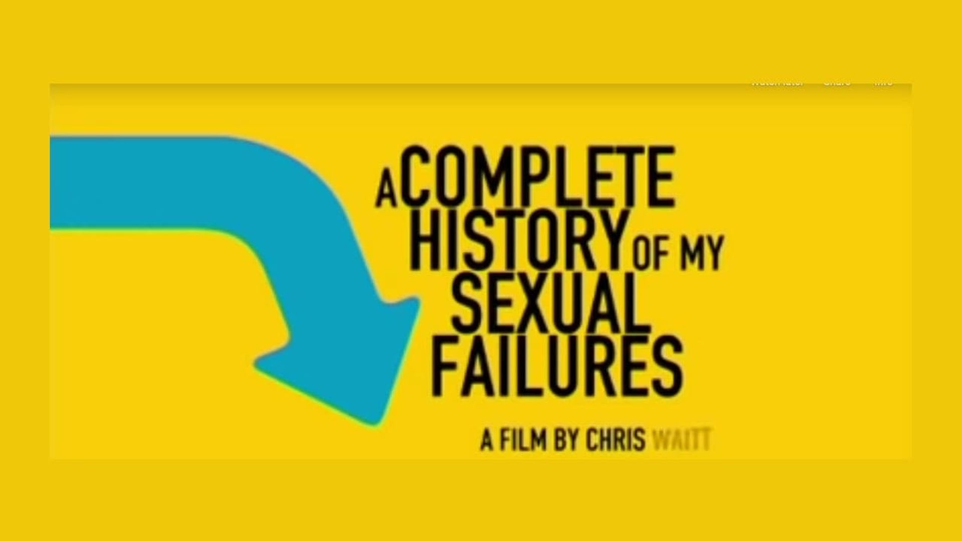 A Complete History of My Sexual Failures background