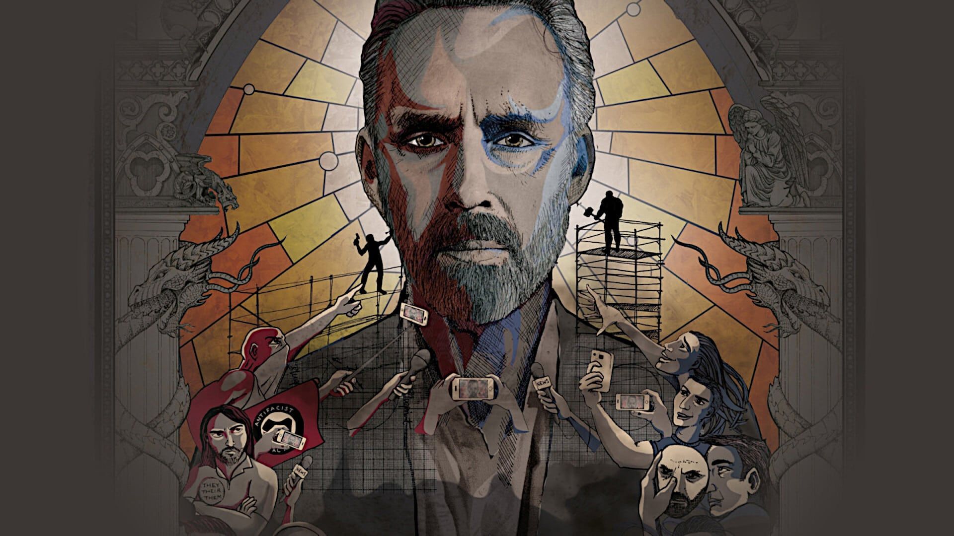 The Rise of Jordan Peterson background