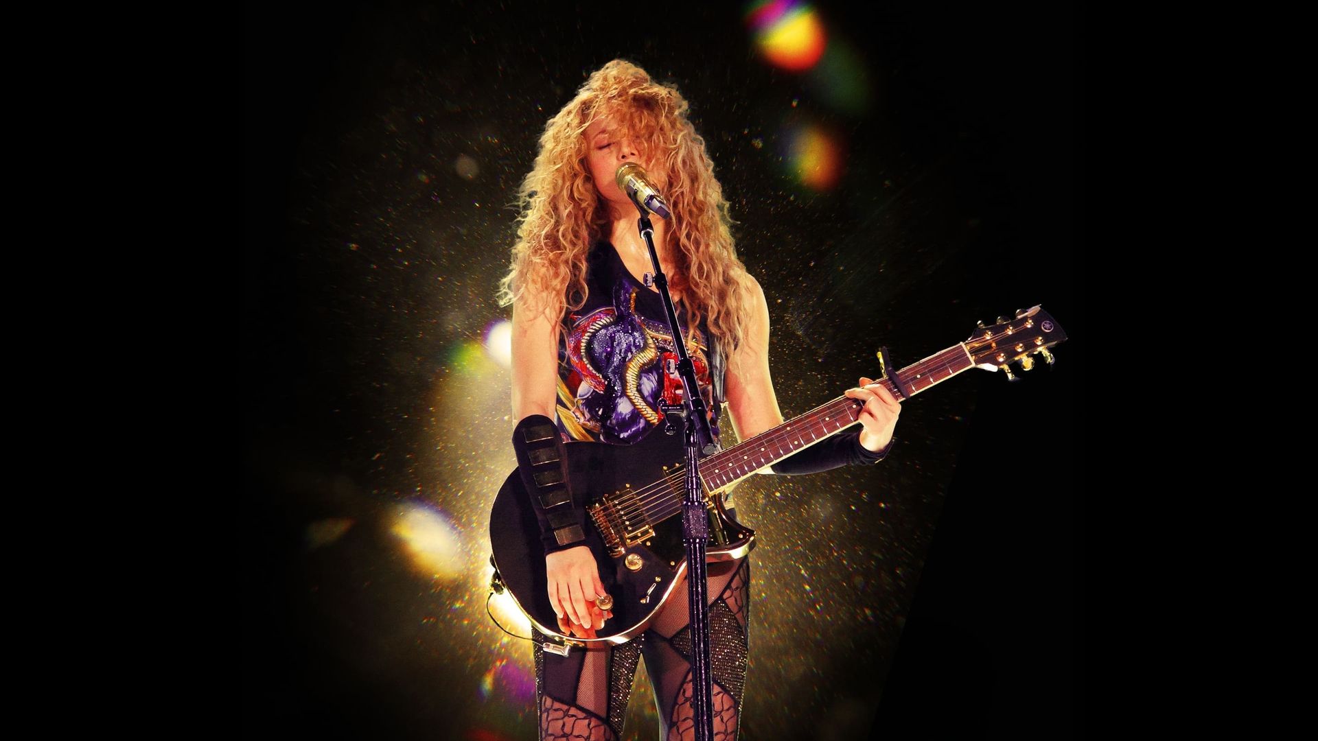 Shakira in Concert: El Dorado World Tour background