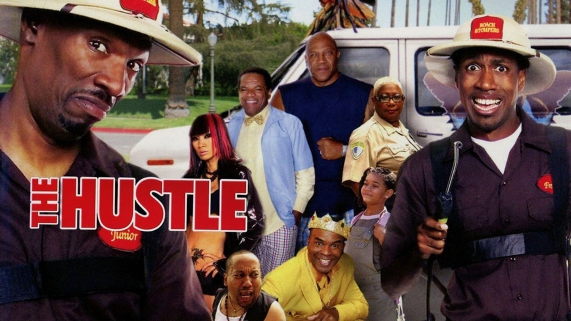 The Hustle background