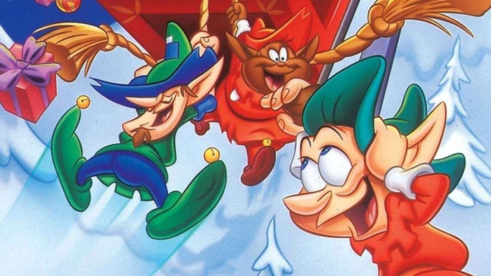 The Christmas Elves background