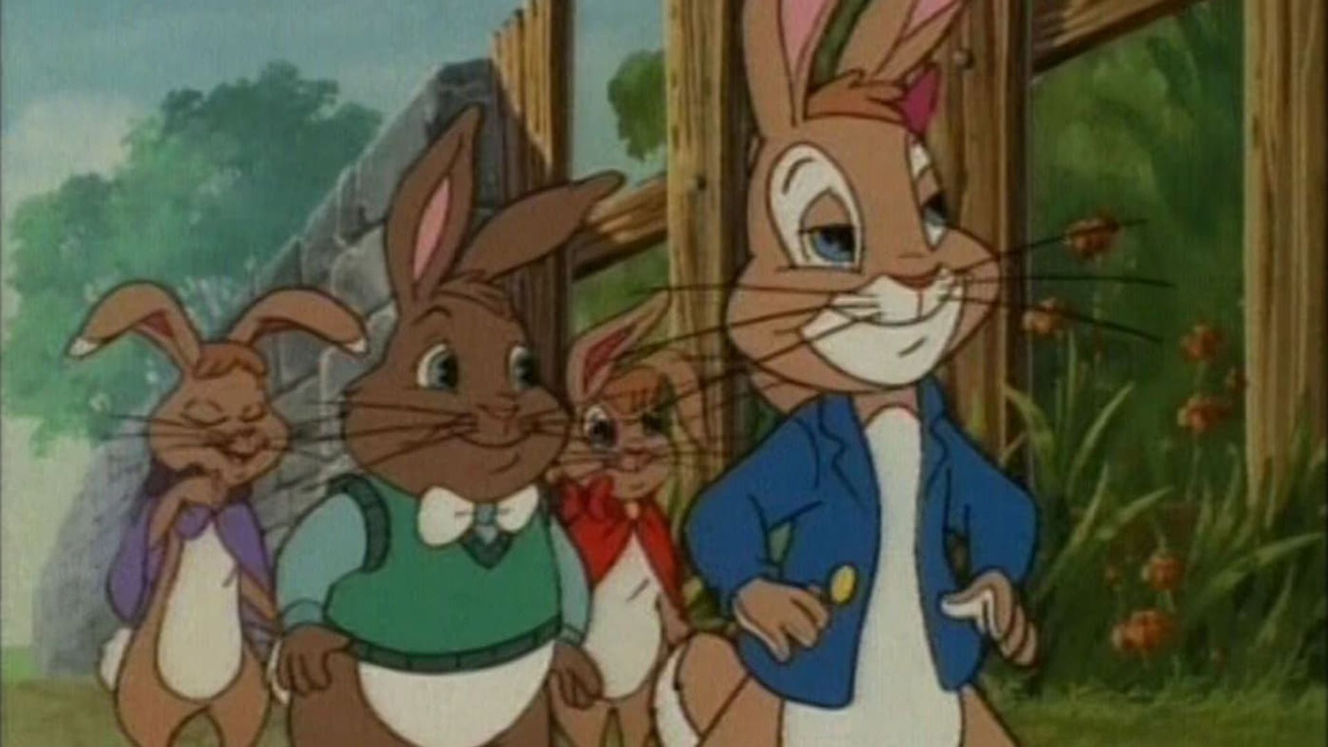 The New Adventures of Peter Rabbit background