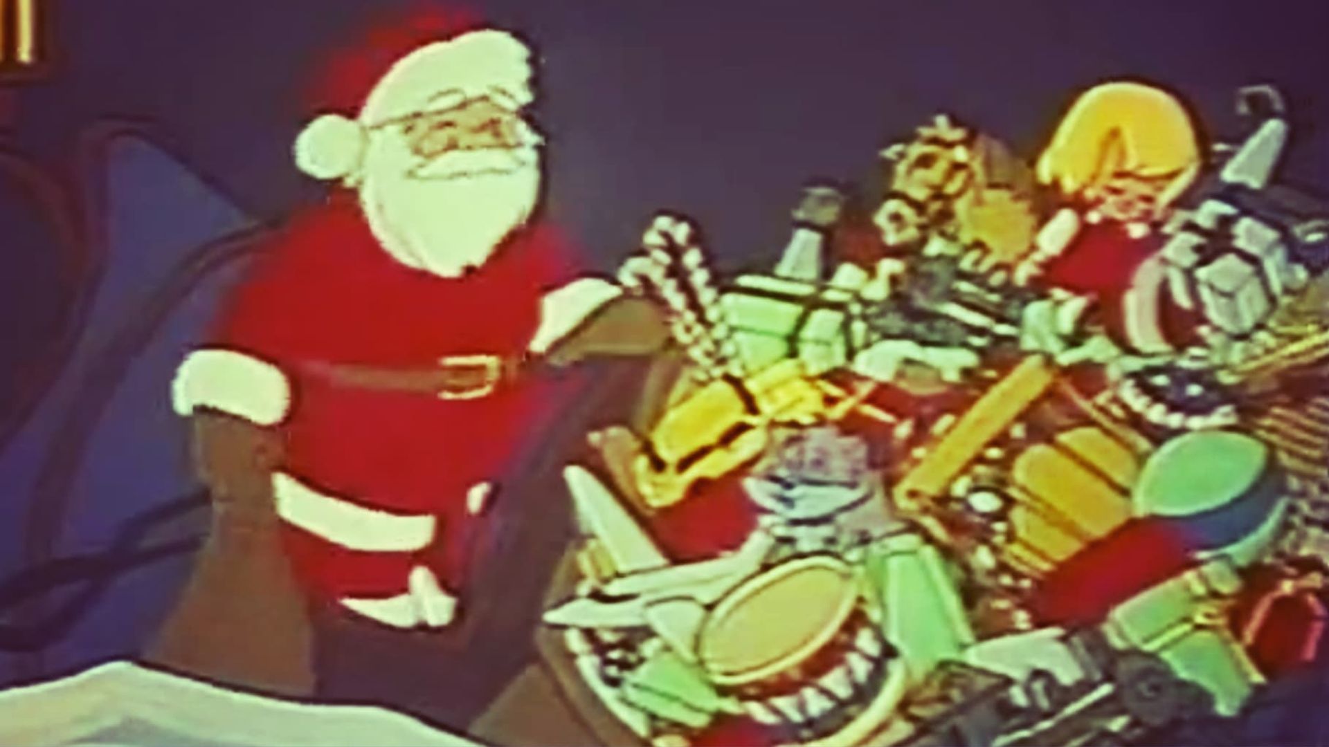 Story of the Christmas Toys as told by Mel Torme background