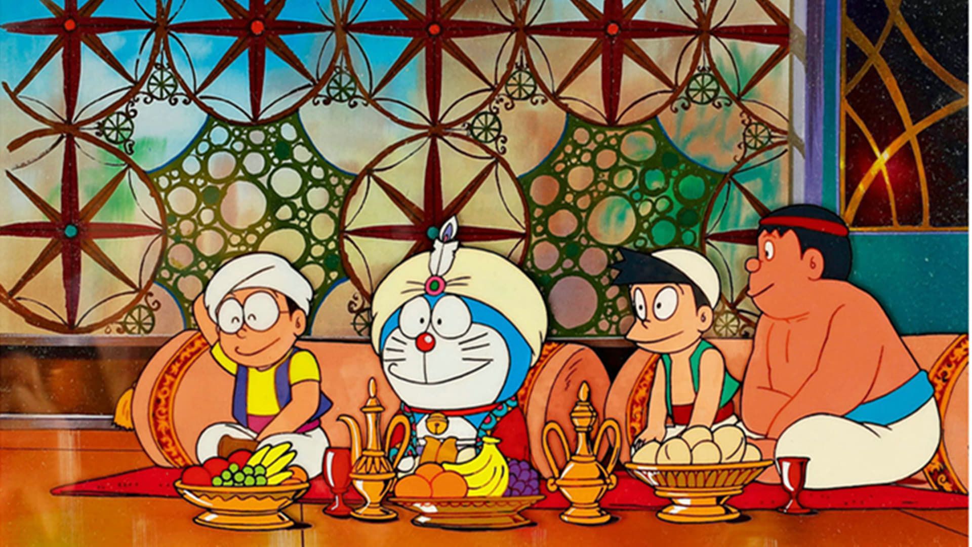 Doraemon: Nobita's Dorabian Nights background
