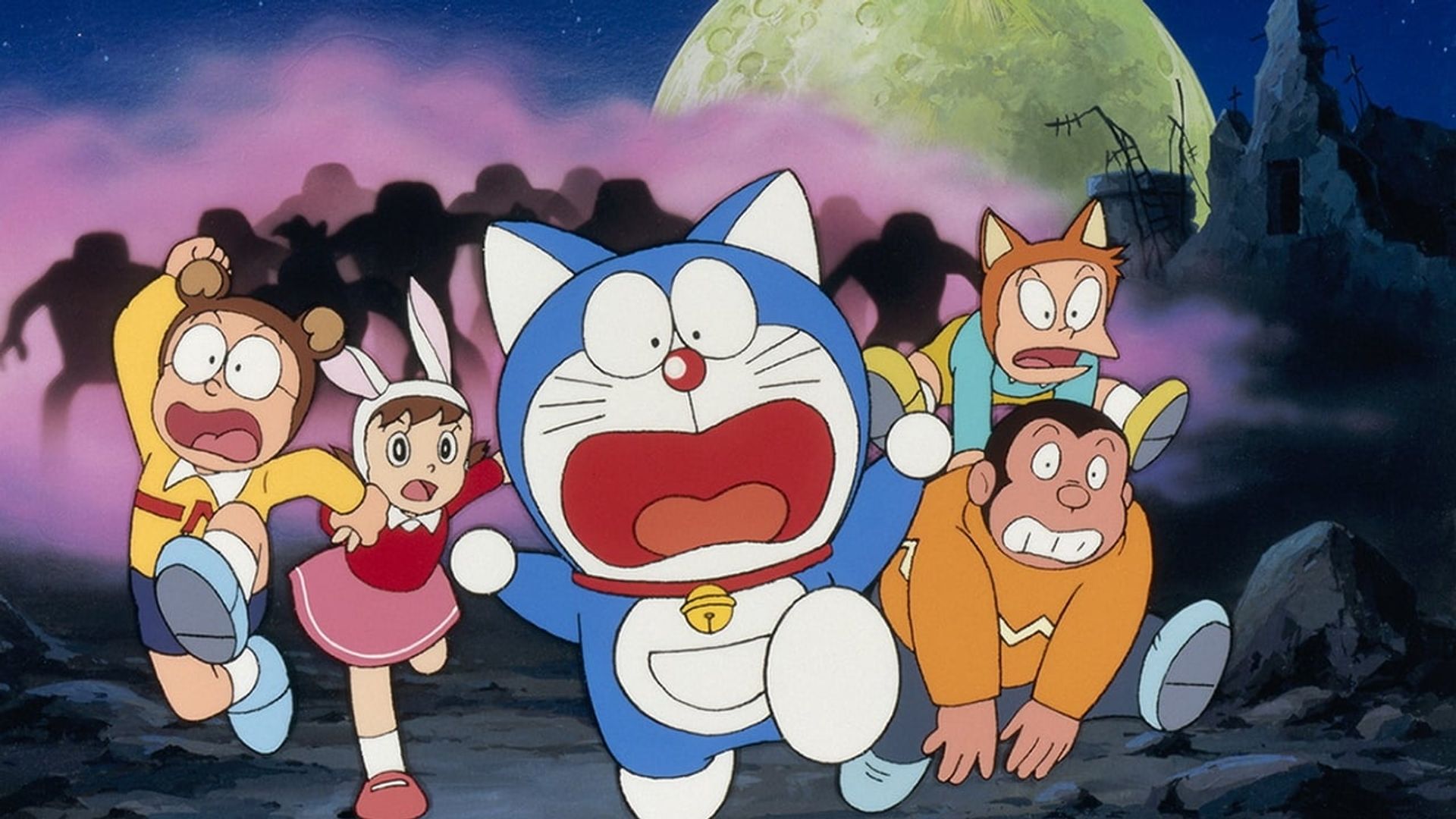 Doraemon: Nobita and the Animal Planet background