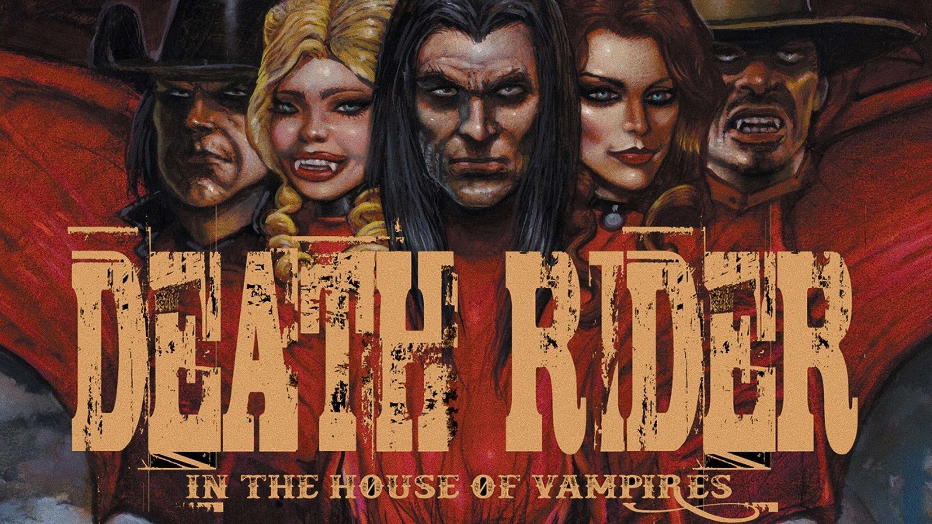 Death Rider in the House of Vampires background