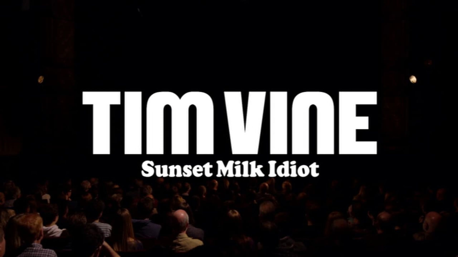 Tim Vine: Sunset Milk Idiot background