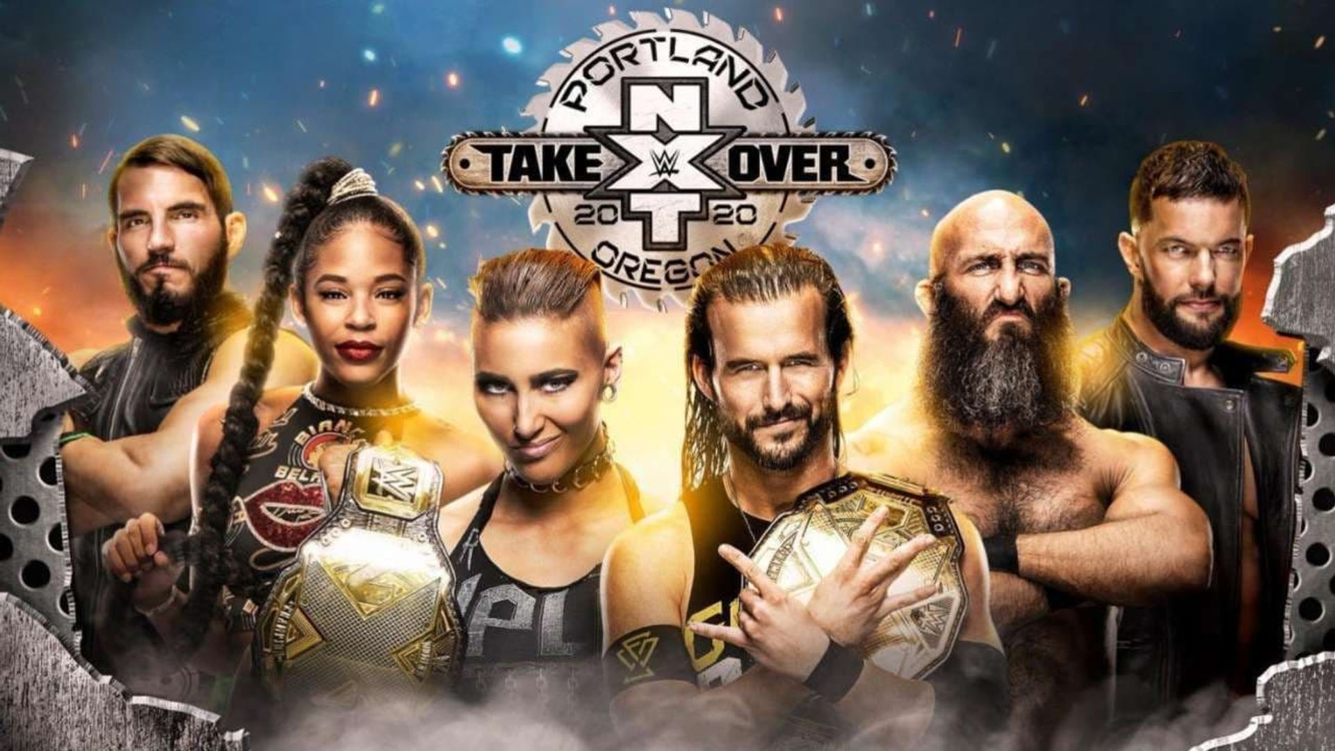 NXT TakeOver: Portland background
