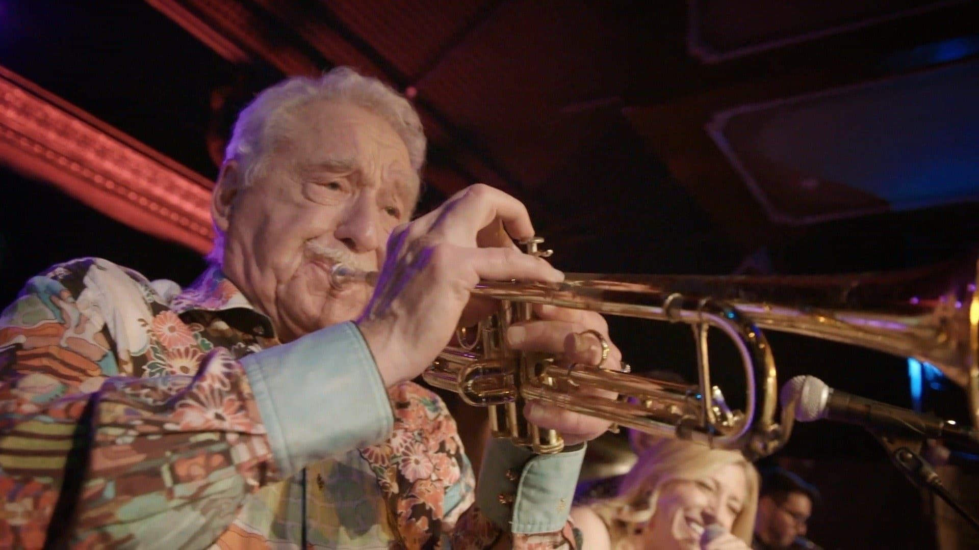 Never Too Late: The Doc Severinsen Story background