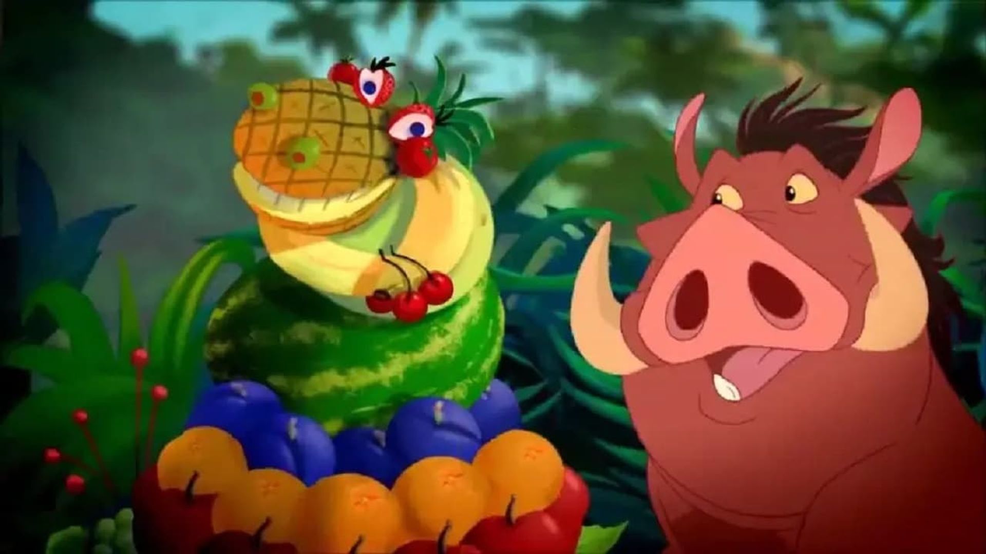 Wild About Safety: Timon and Pumbaa Safety Smart Honest & Real! background