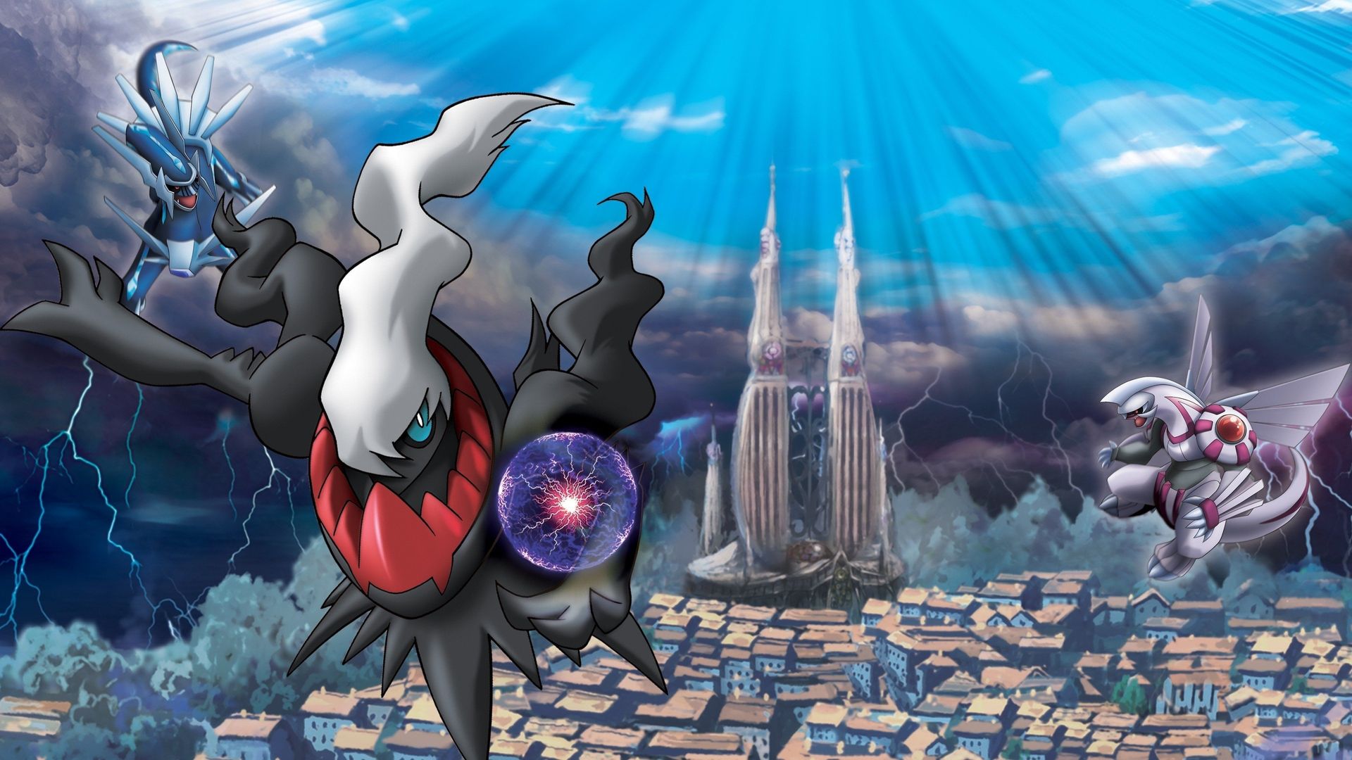Pokémon: The Rise of Darkrai background