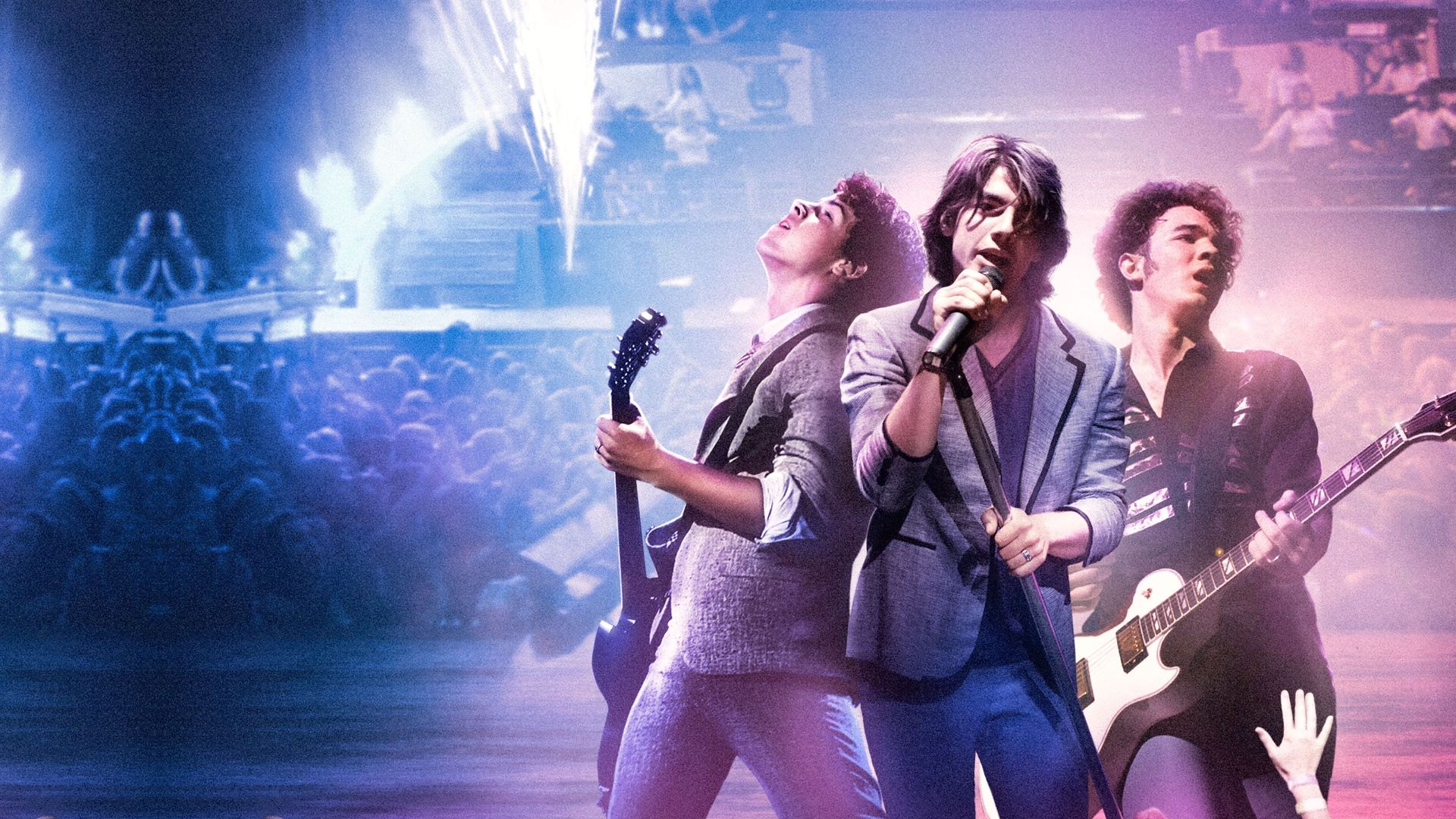 Jonas Brothers: The 3D Concert Experience background
