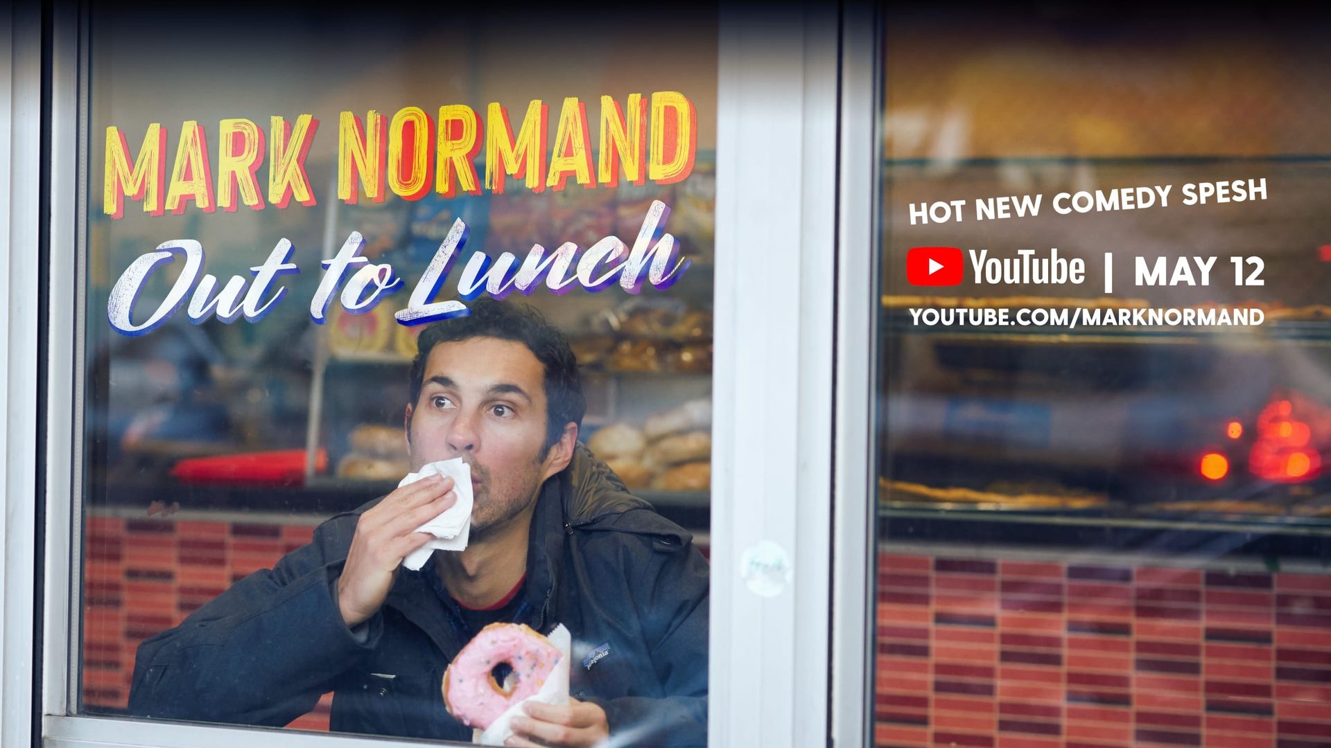 Mark Normand: Out to Lunch background