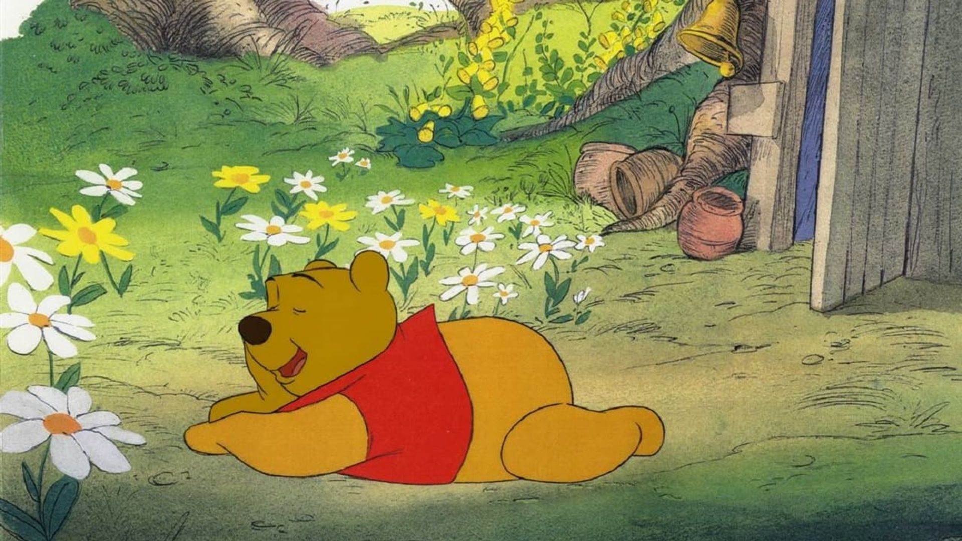 Winnie the Pooh Discovers the Seasons background