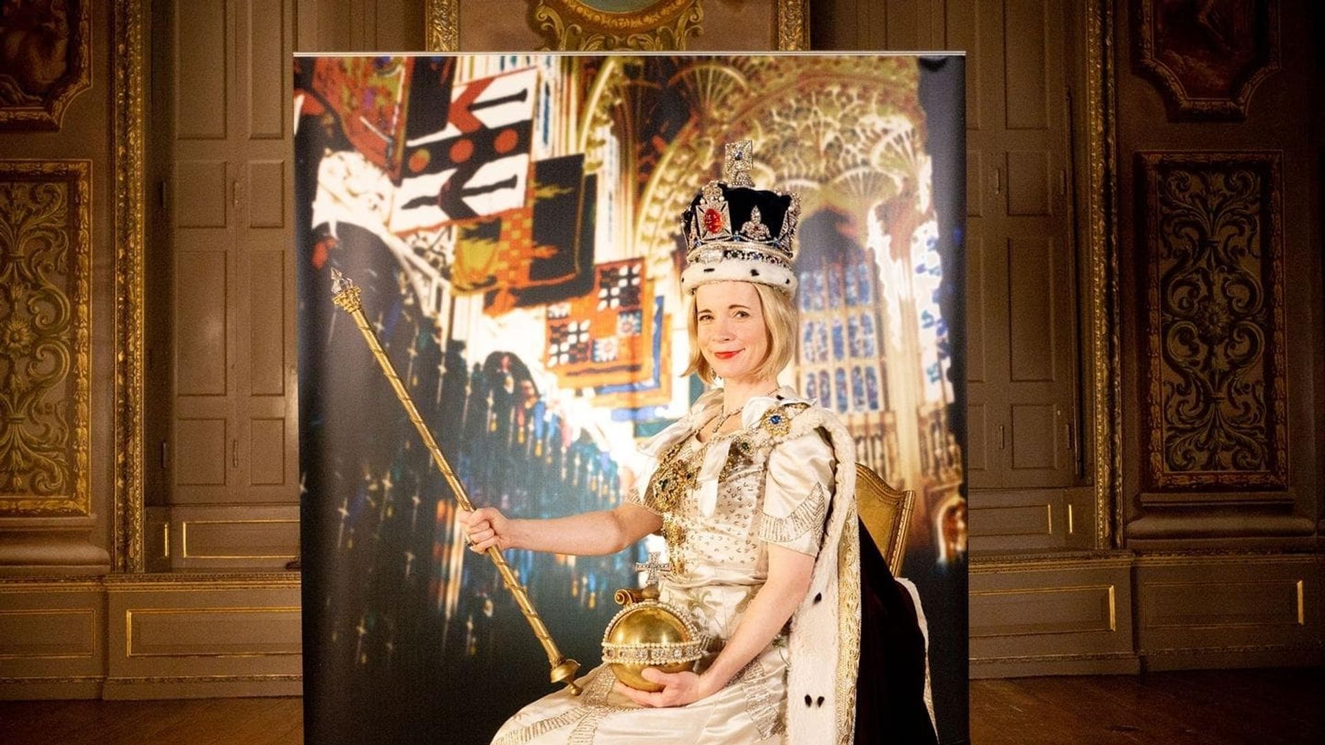 Lucy Worsley's Royal Photo Album background