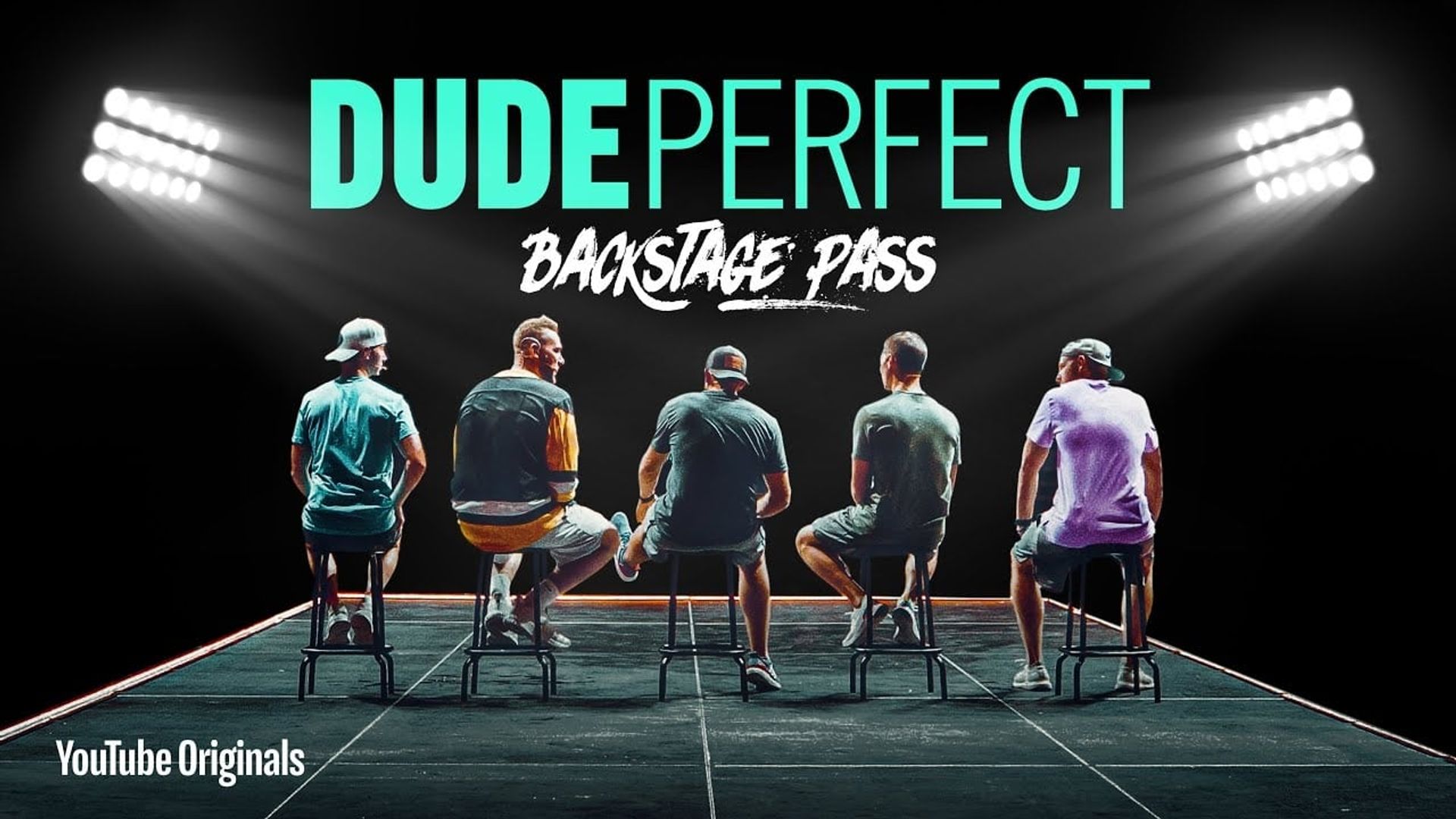 Dude Perfect: Backstage Pass background