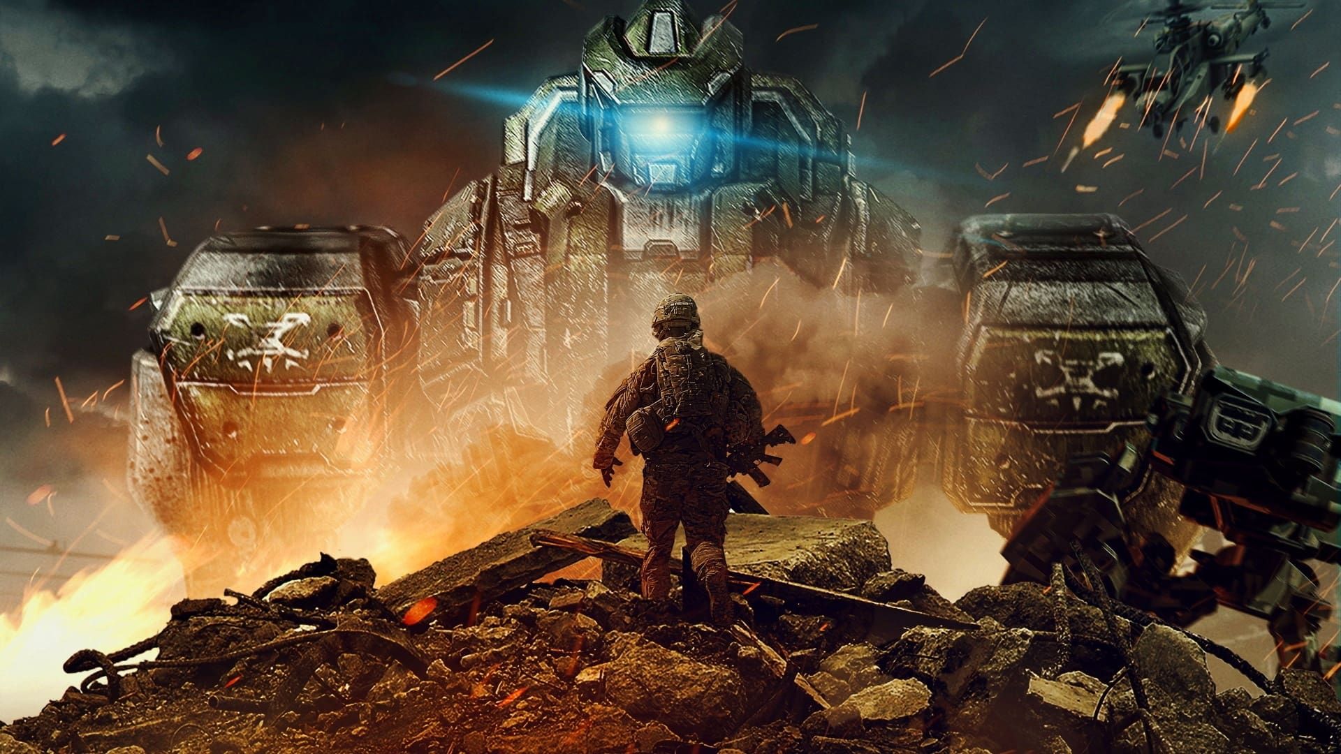 Robot Riot background