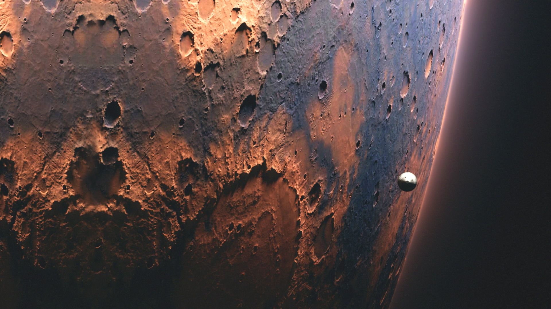 Mars: One Day on the Red Planet background