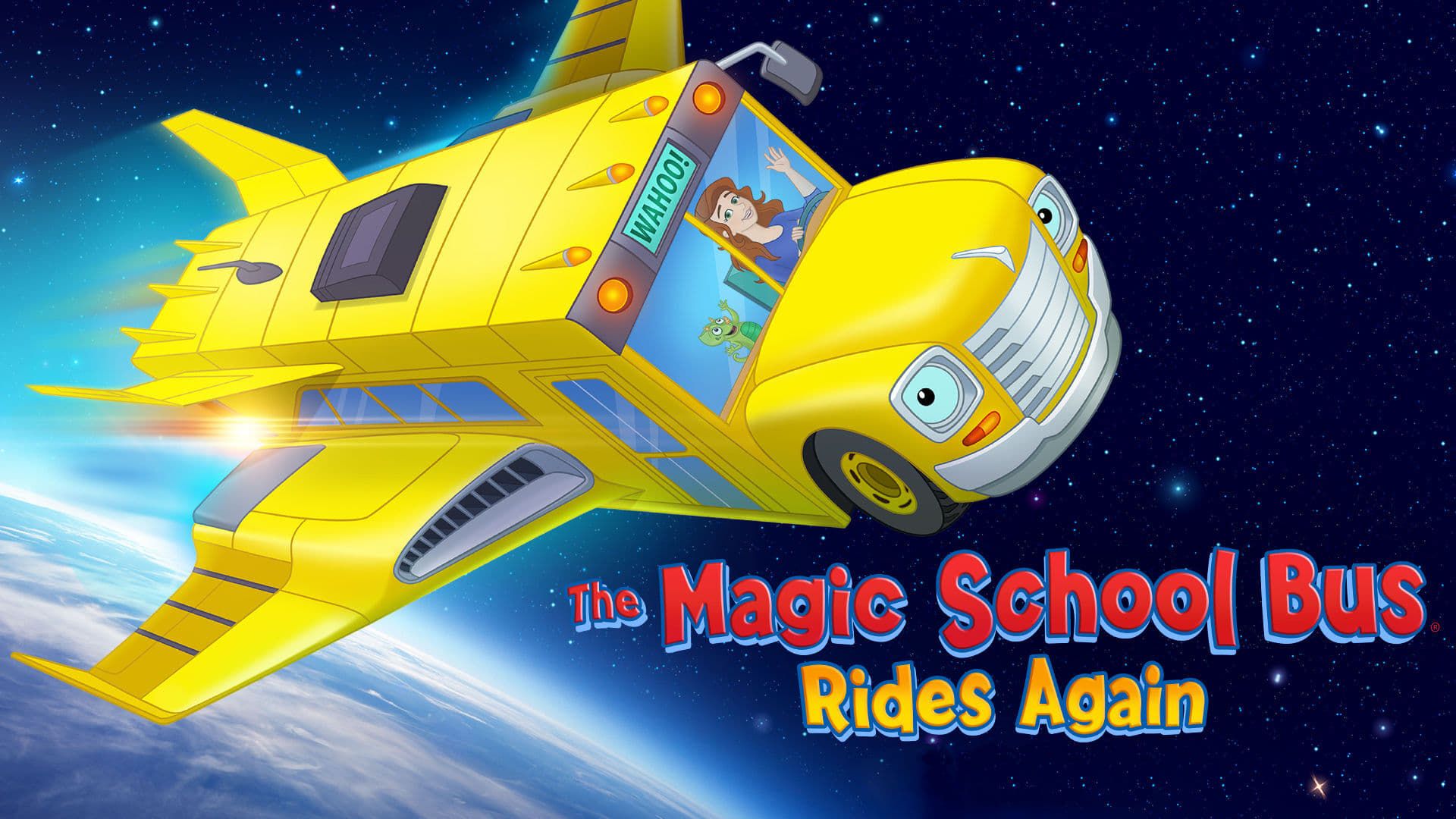 The Magic School Bus Rides Again: Kids in Space background