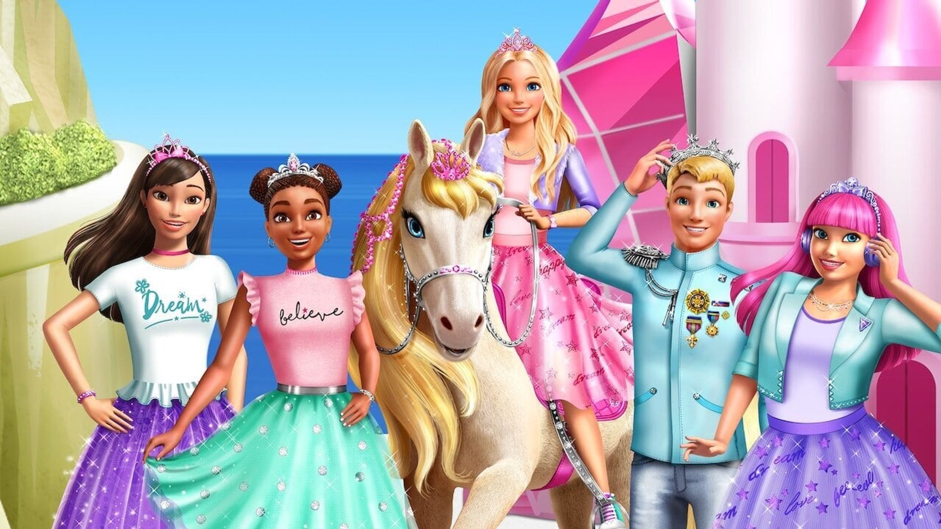 Barbie Princess Adventure background