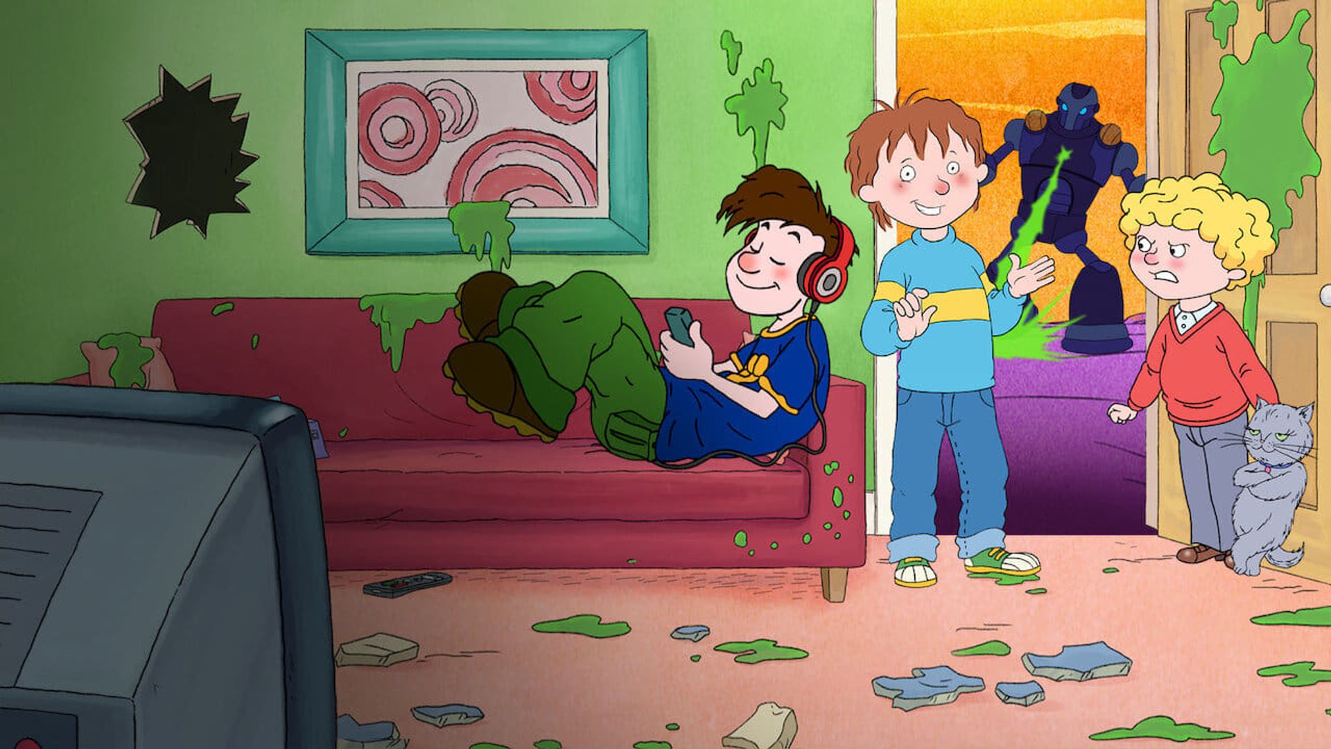 Horrid Henry's Gross Day Out background