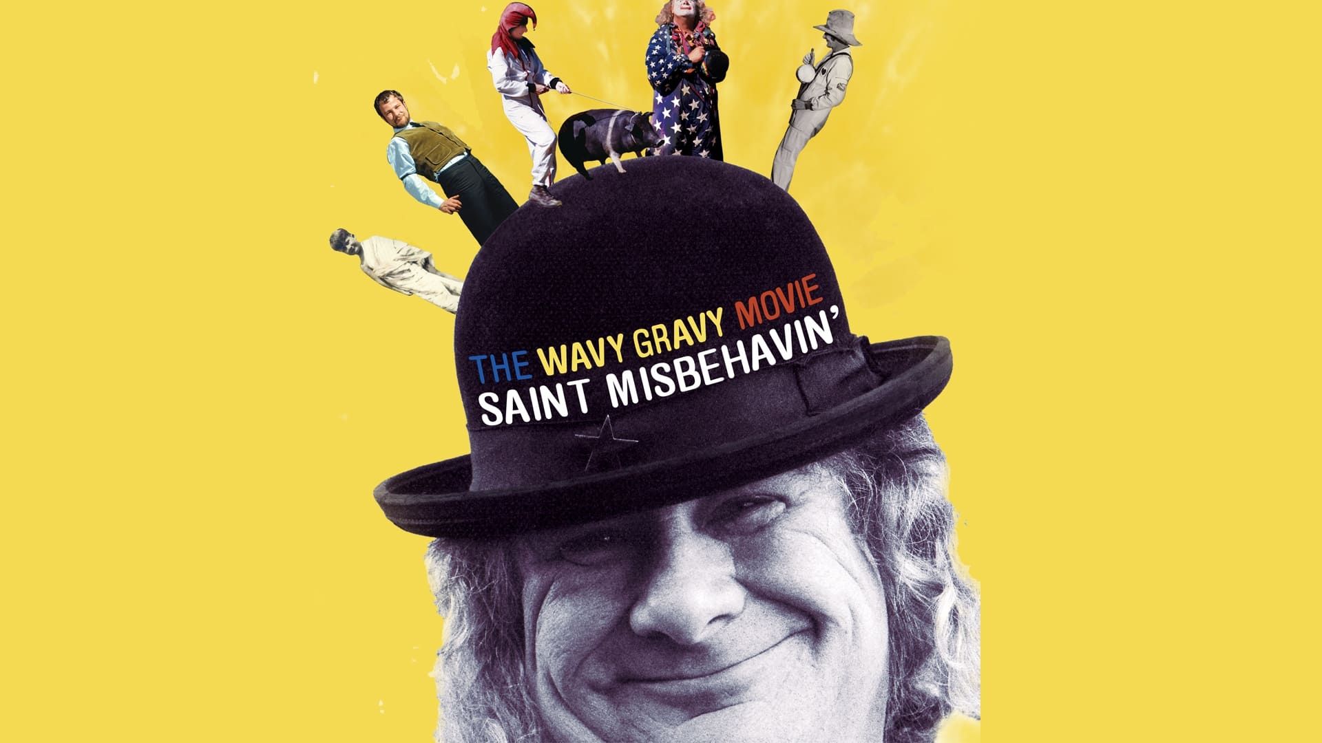 Saint Misbehavin': The Wavy Gravy Movie background
