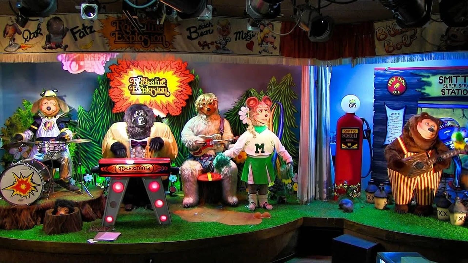 The Rock-afire Explosion background