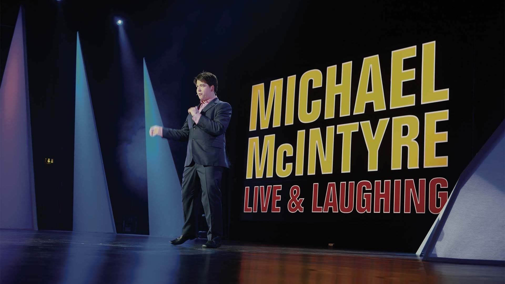 Michael McIntyre: Live & Laughing background